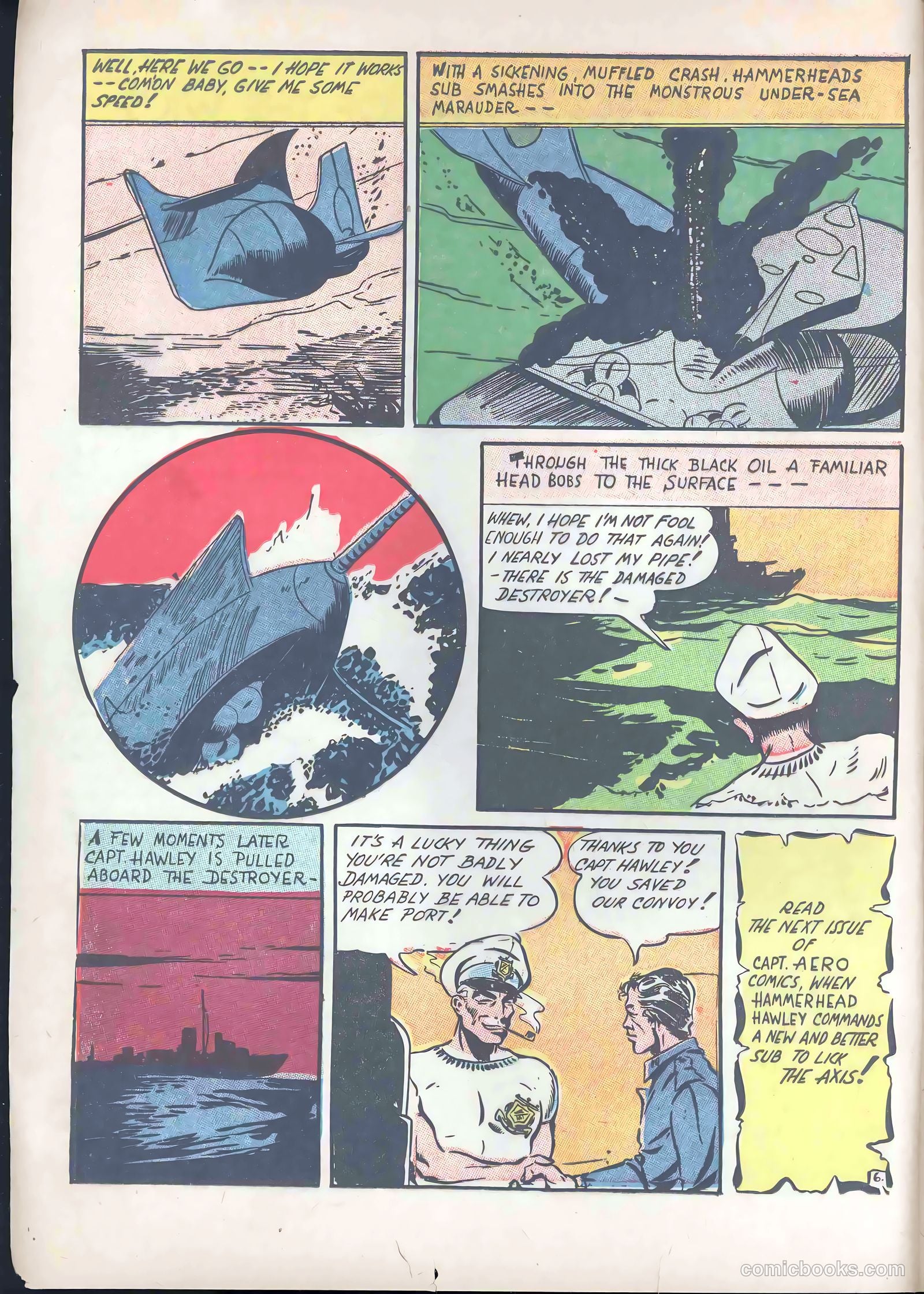 Captain Triumph Comics #11 (1948) — page 30 of 60