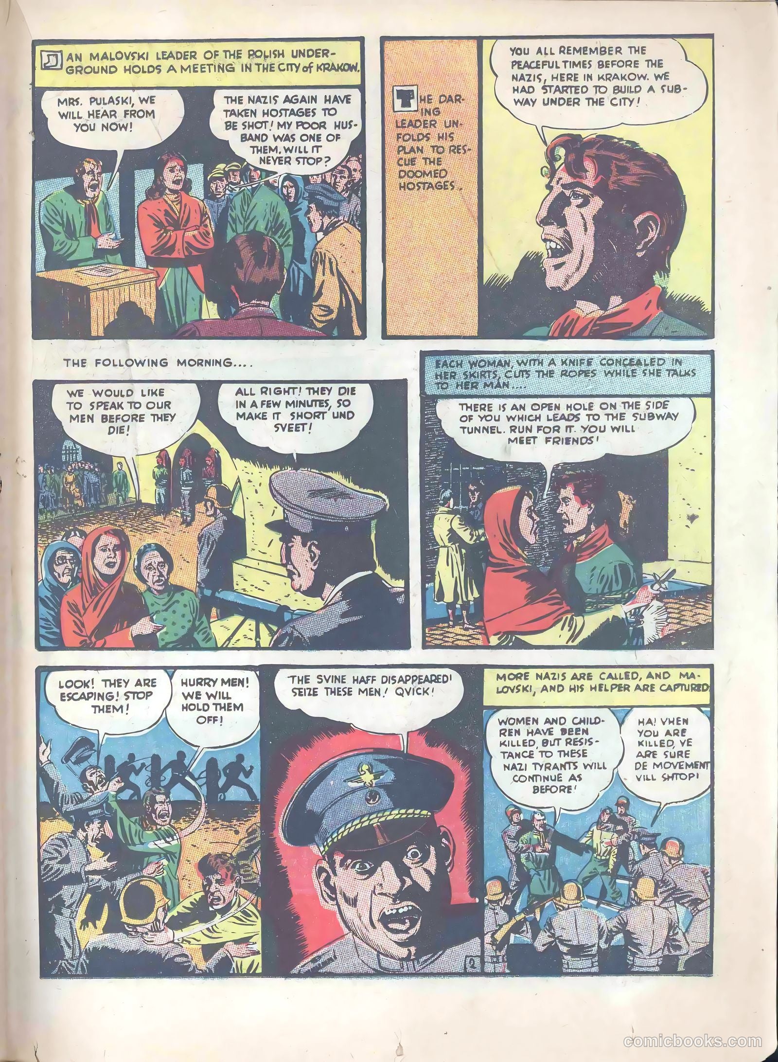 Captain Triumph Comics #11 (1948) — page 35 of 60