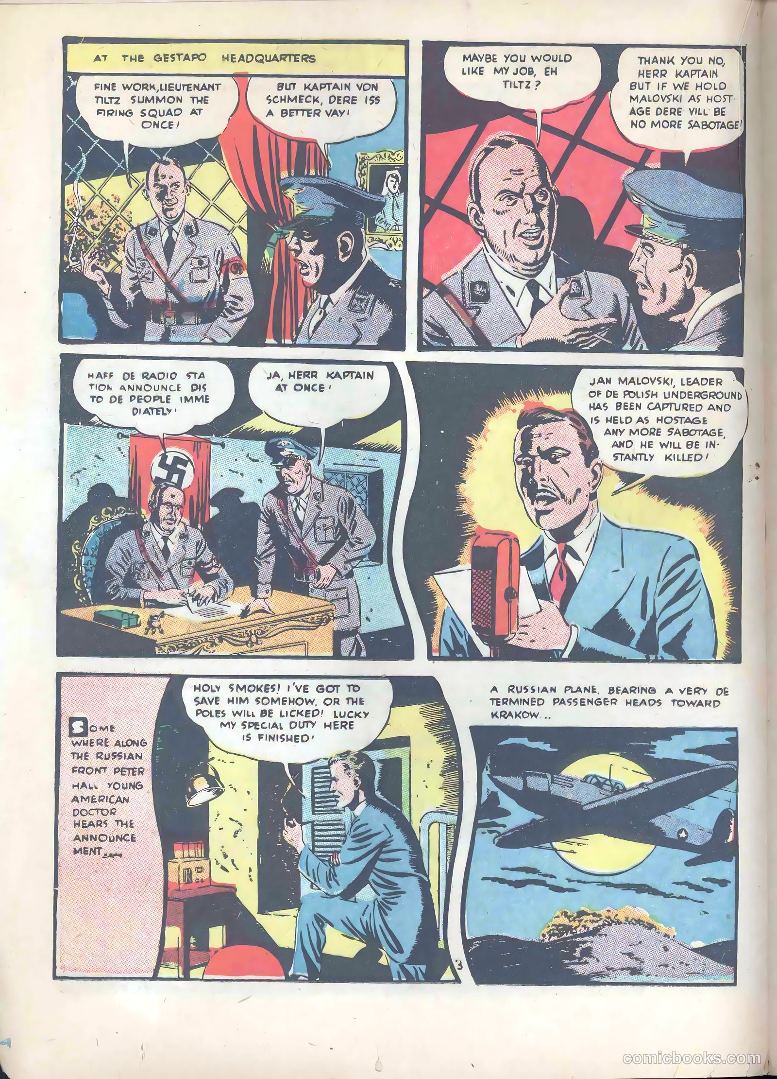 Captain Triumph Comics #11 (1948) — page 36 of 60
