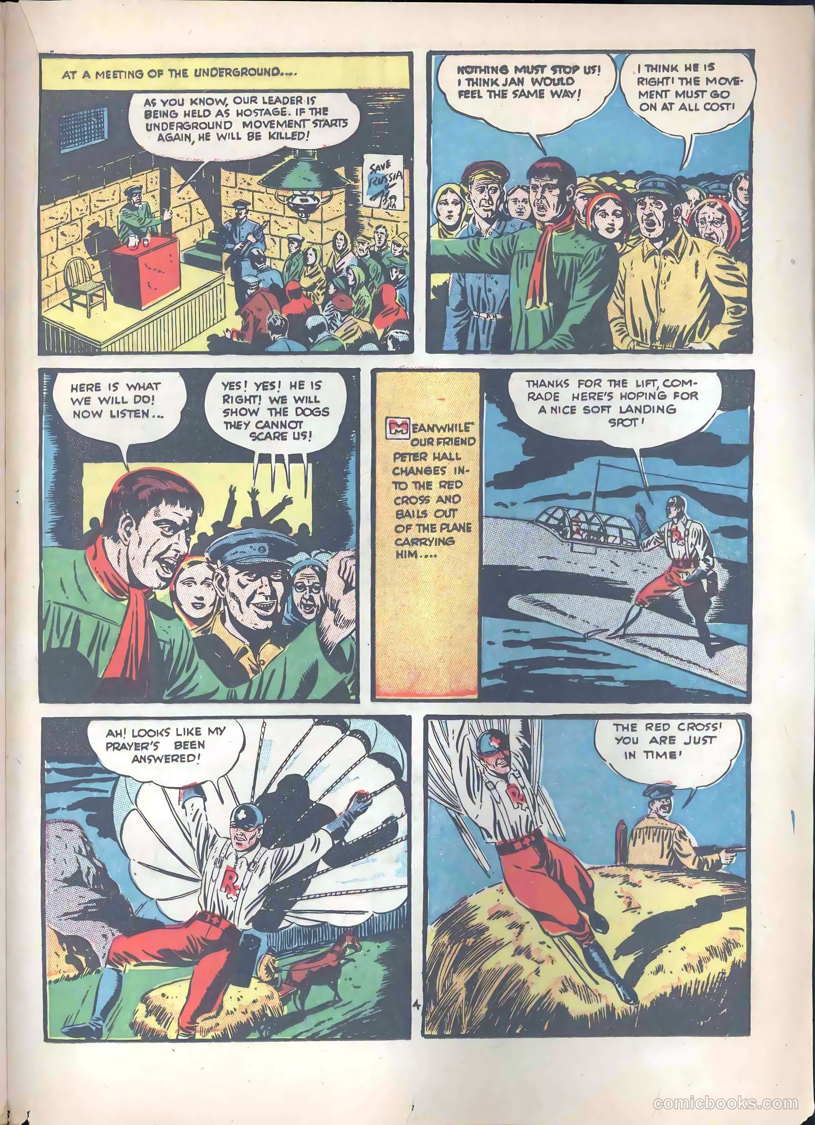 Captain Triumph Comics #11 (1948) — page 37 of 60