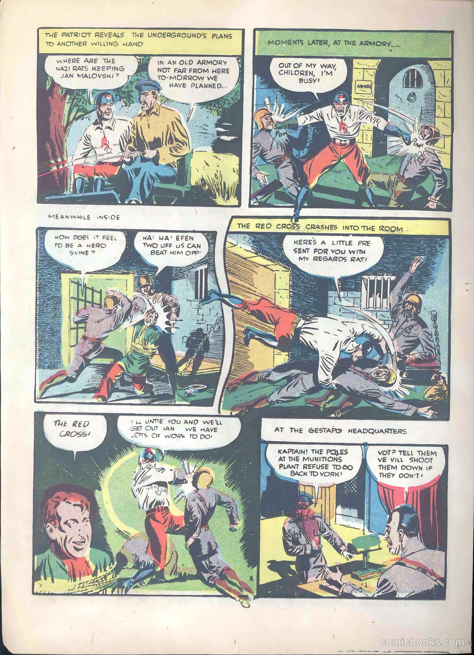 Captain Triumph Comics #11 (1948) — page 38 of 60