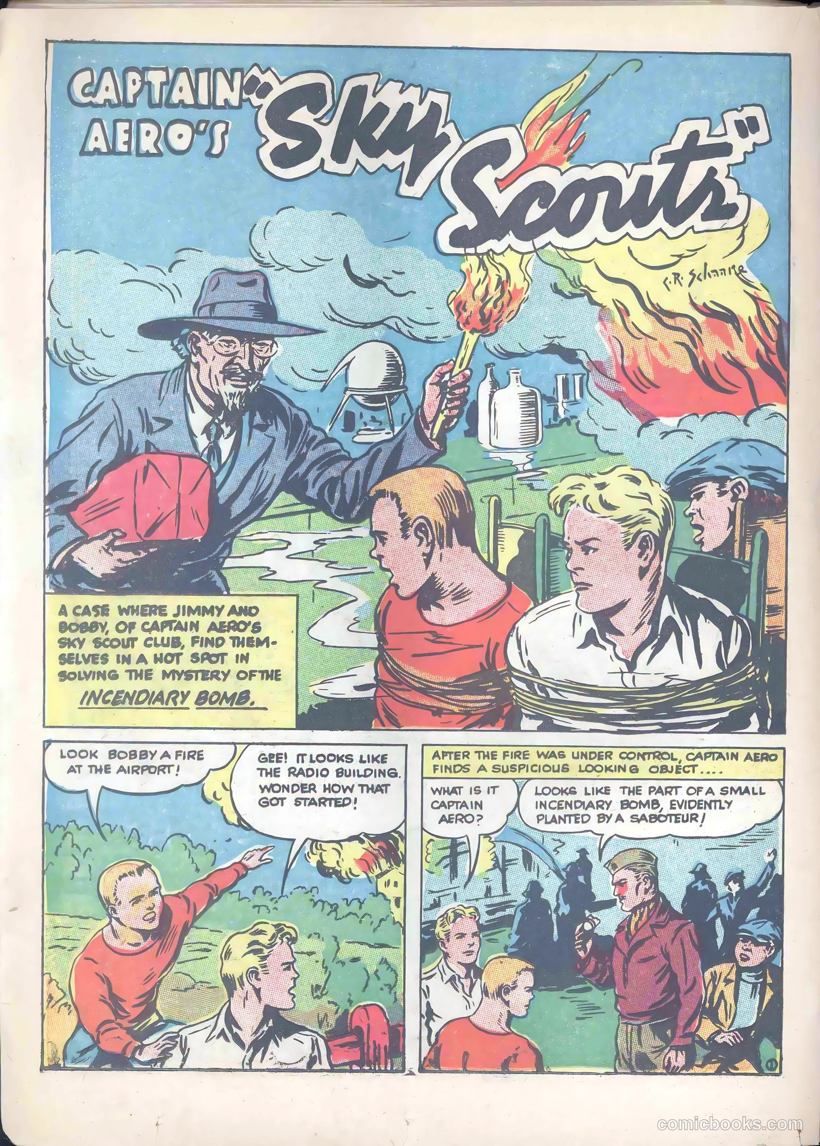 Captain Triumph Comics #11 (1948) — page 40 of 60
