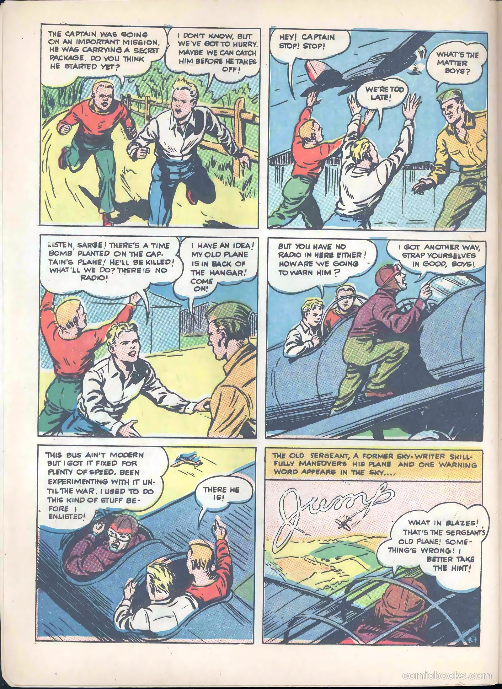 Captain Triumph Comics #11 (1948) — page 42 of 60