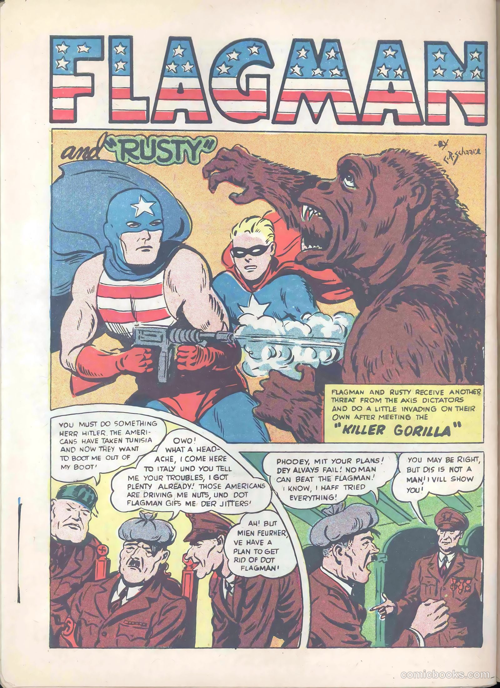Captain Triumph Comics #11 (1948) — page 52 of 60