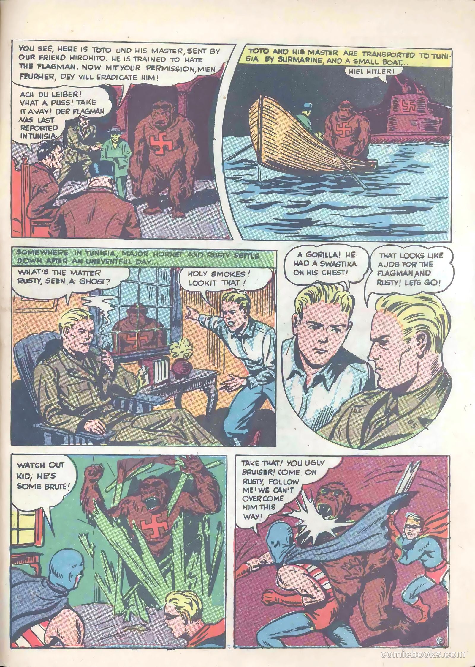 Captain Triumph Comics #11 (1948) — page 53 of 60