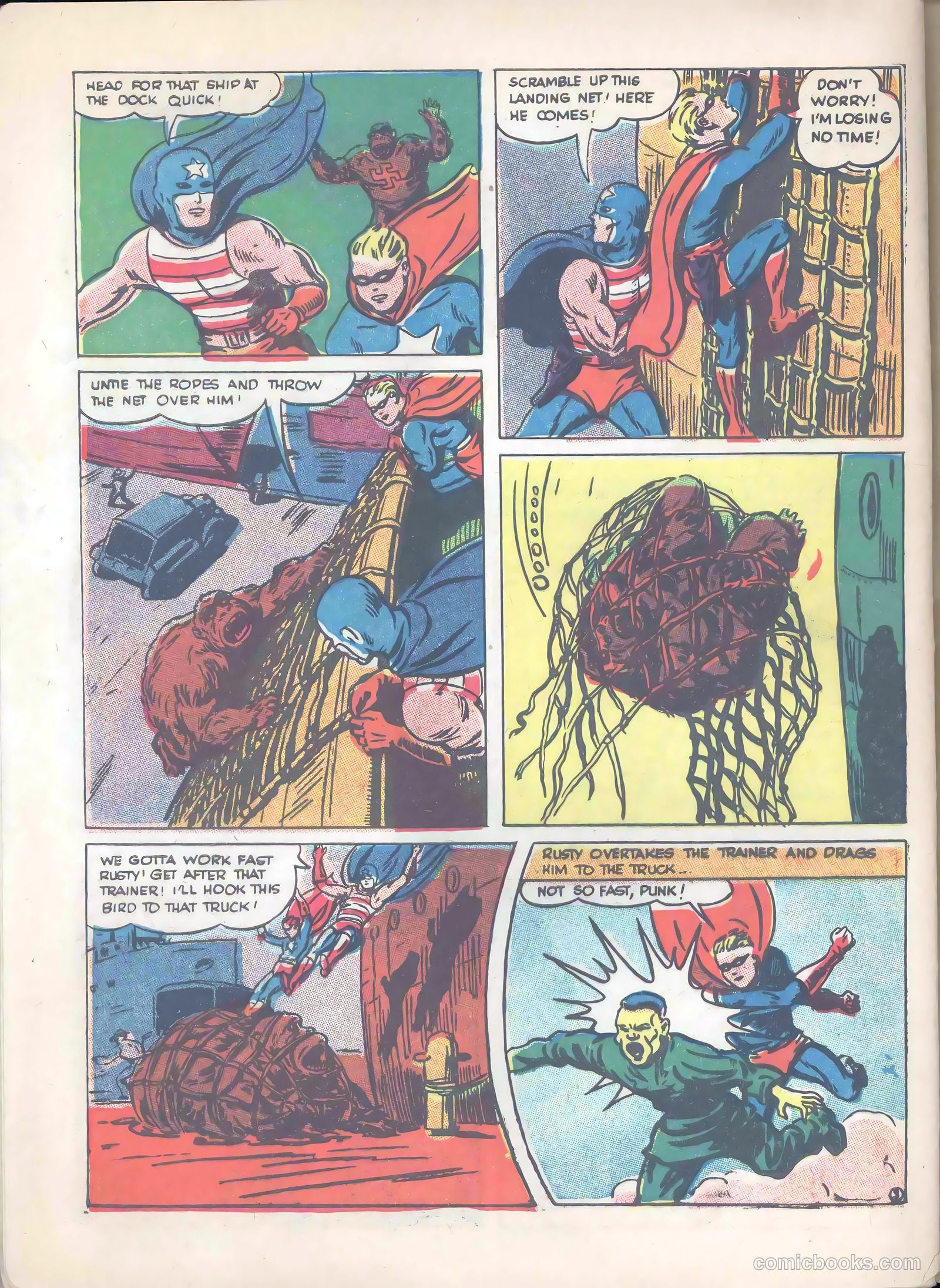 Captain Triumph Comics #11 (1948) — page 54 of 60