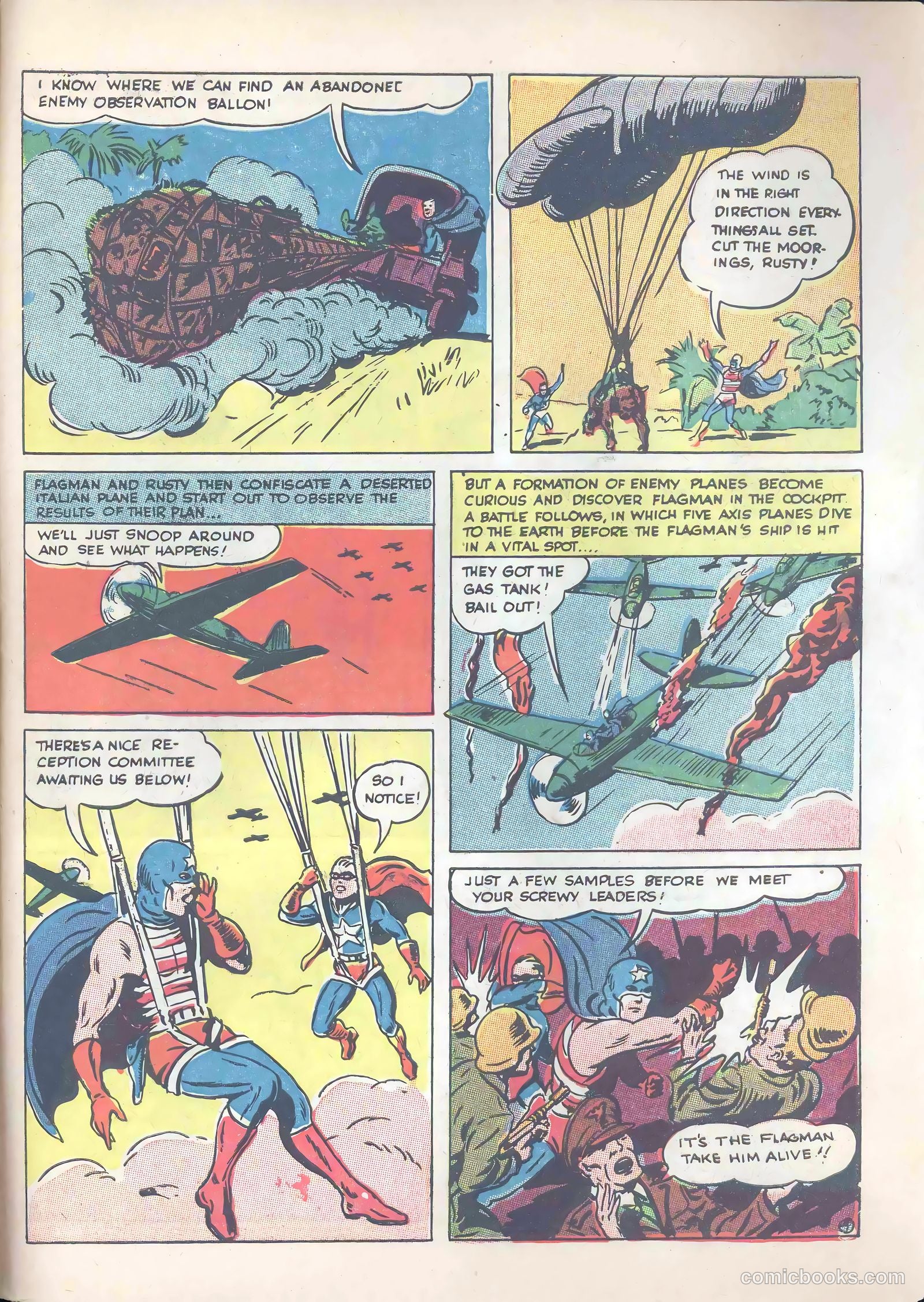 Captain Triumph Comics #11 (1948) — page 55 of 60