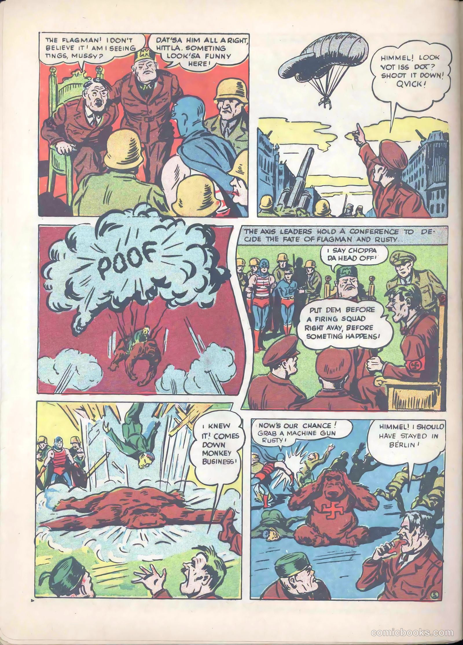 Captain Triumph Comics #11 (1948) — page 56 of 60