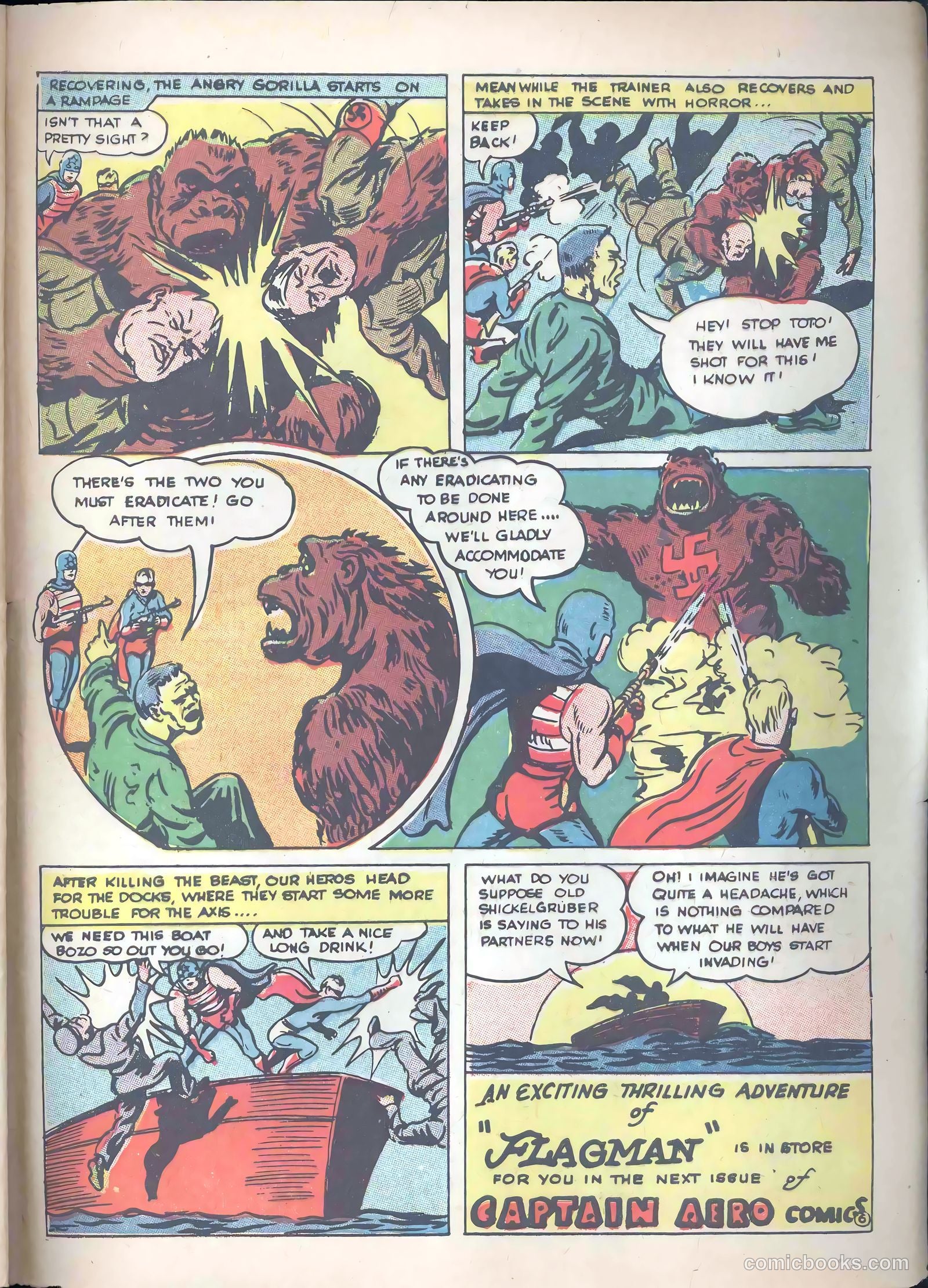 Captain Triumph Comics #11 (1948) — page 57 of 60