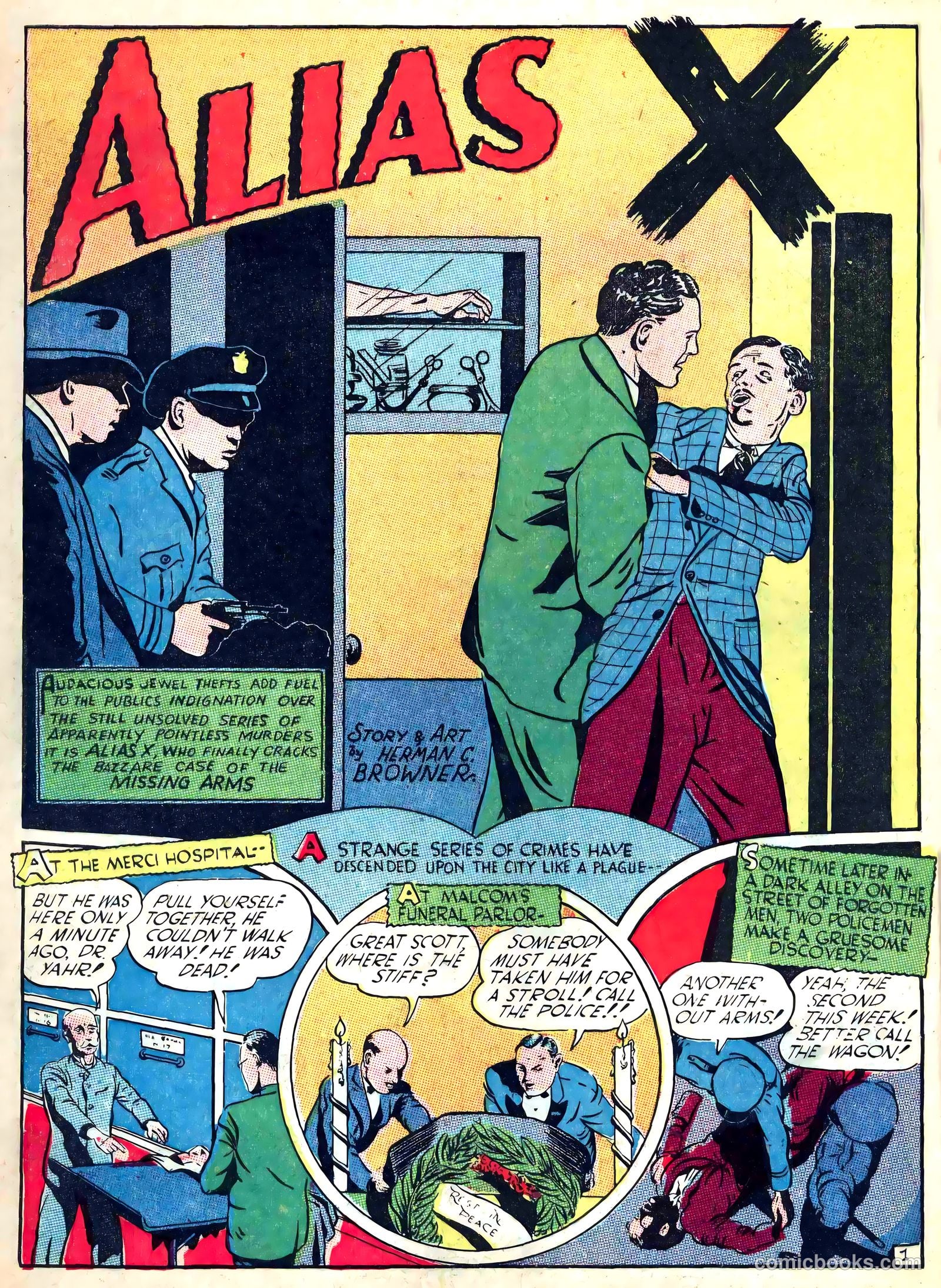 Captain Triumph Comics #13 (1944) — page 12 of 60