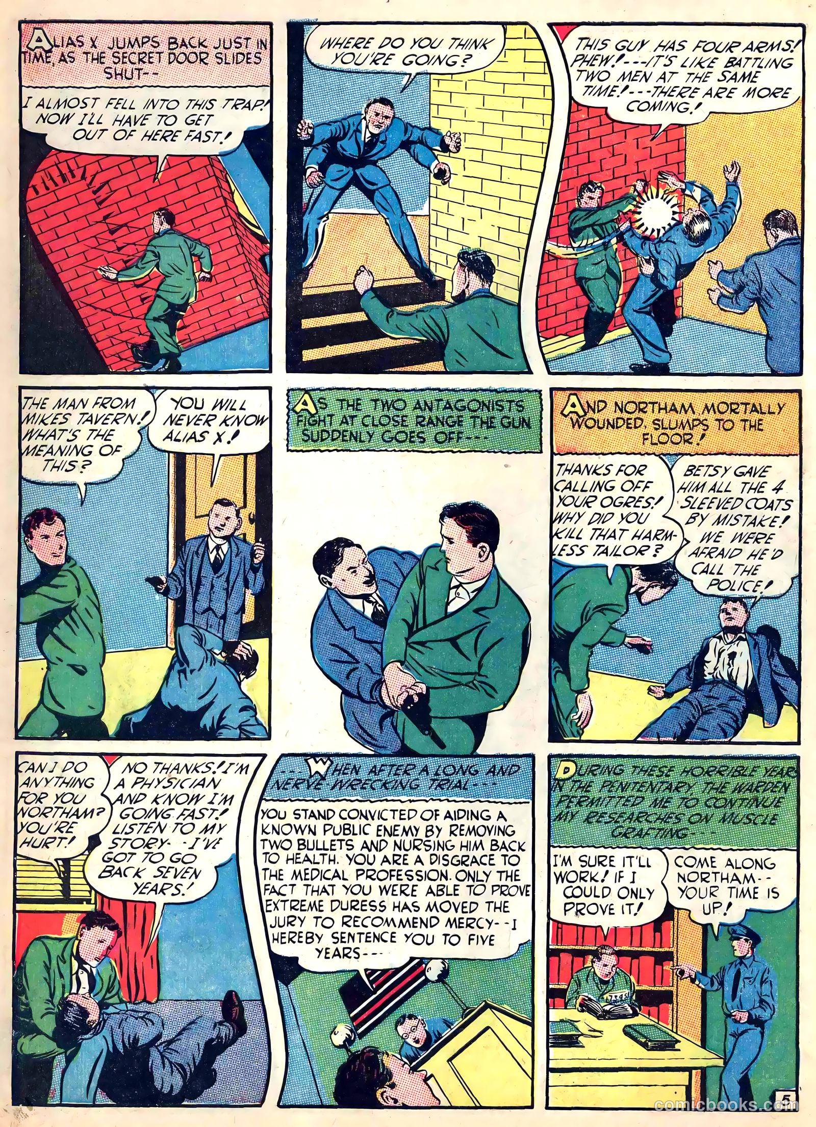 Captain Triumph Comics #13 (1944) — page 16 of 60