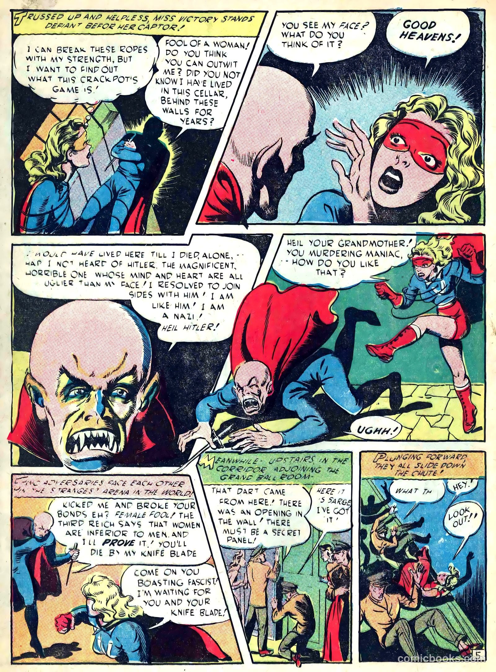 Captain Triumph Comics #13 (1944) — page 22 of 60