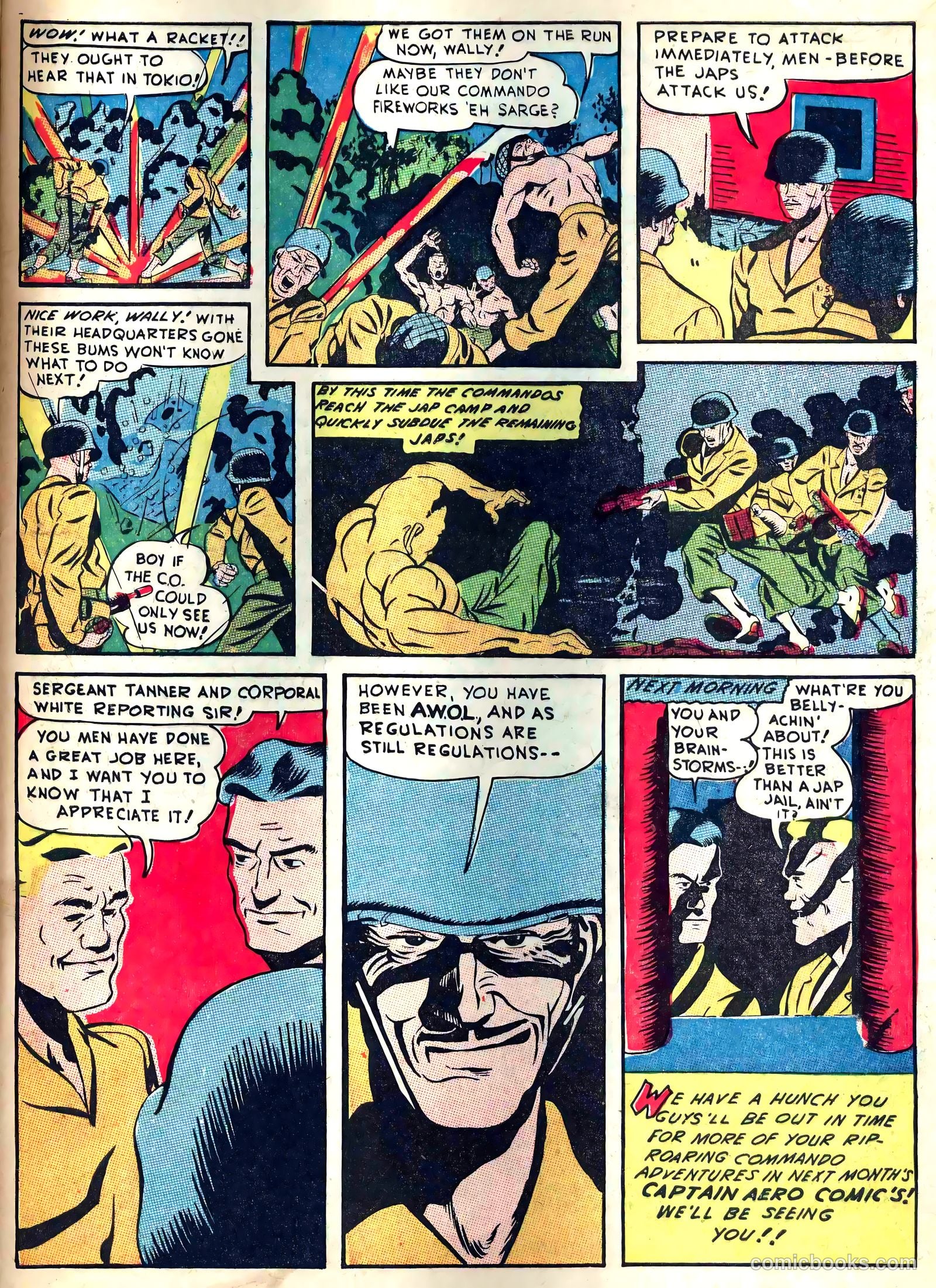 Captain Triumph Comics #13 (1944) — page 51 of 60