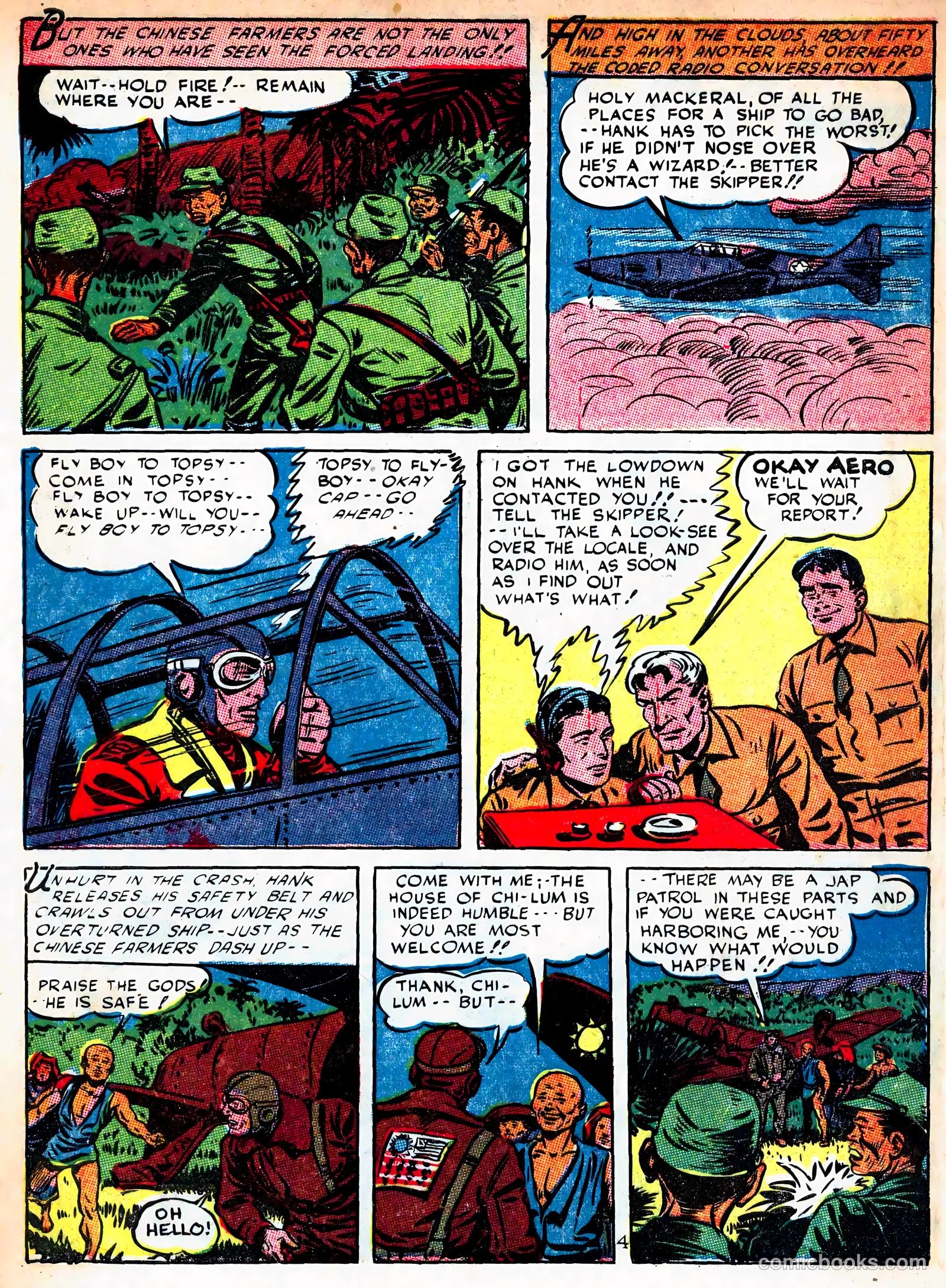Captain Triumph Comics #14 (1944) — page 6 of 60