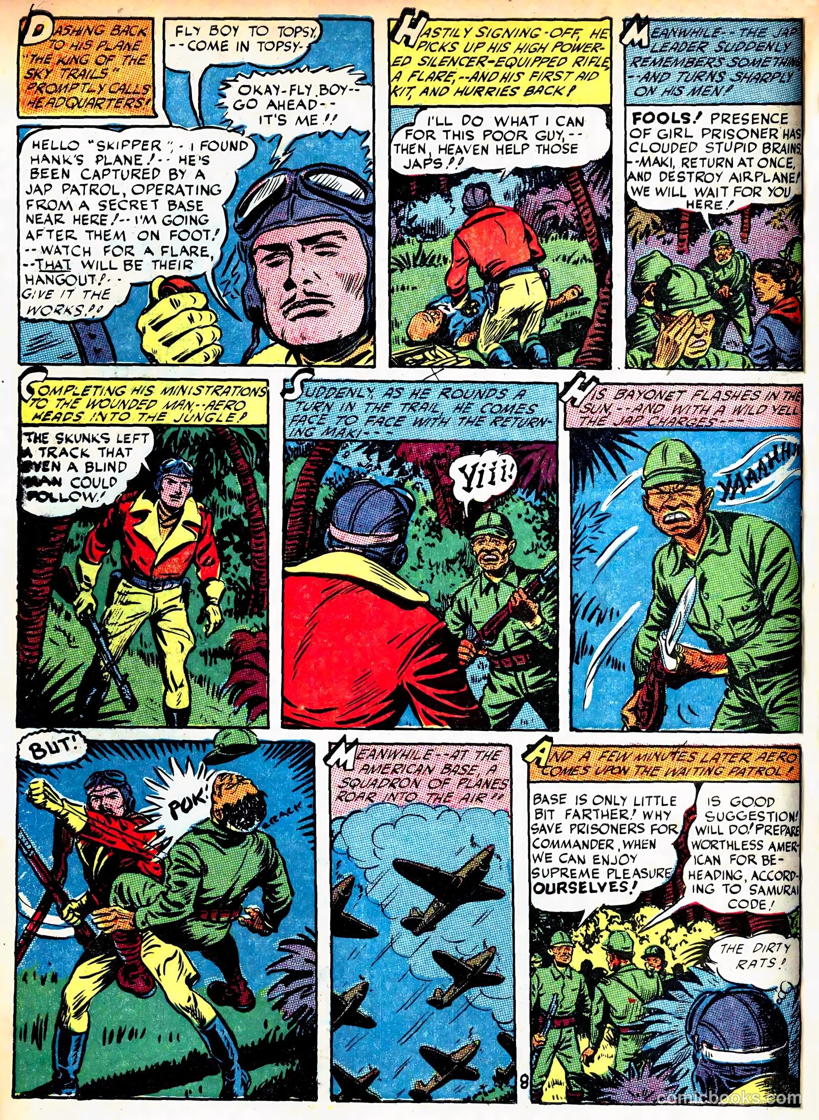Captain Triumph Comics #14 (1944) — page 10 of 60