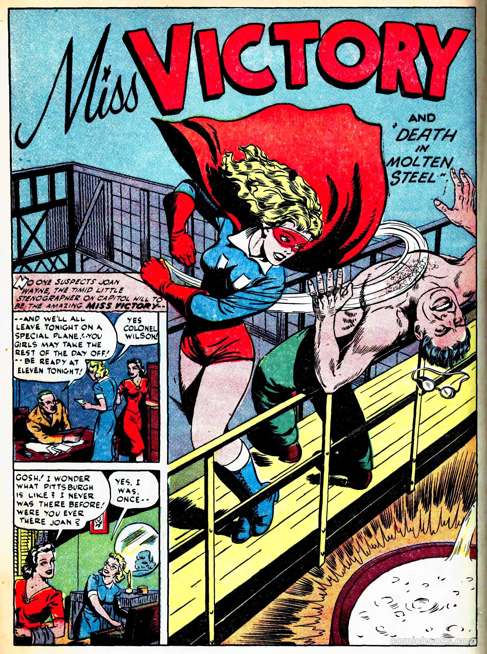 Captain Triumph Comics #14 (1944) — page 12 of 60