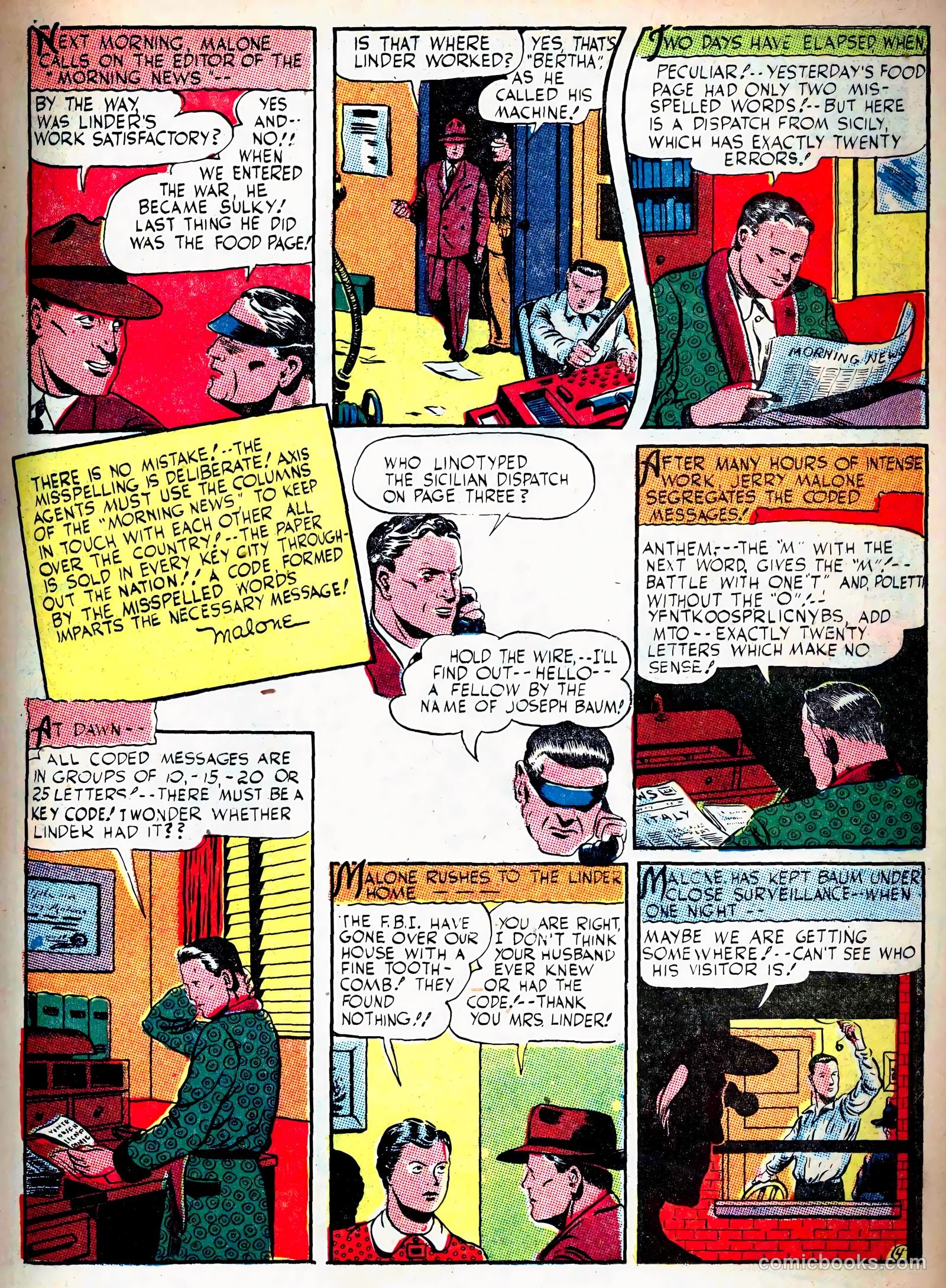 Captain Triumph Comics #14 (1944) — page 21 of 60