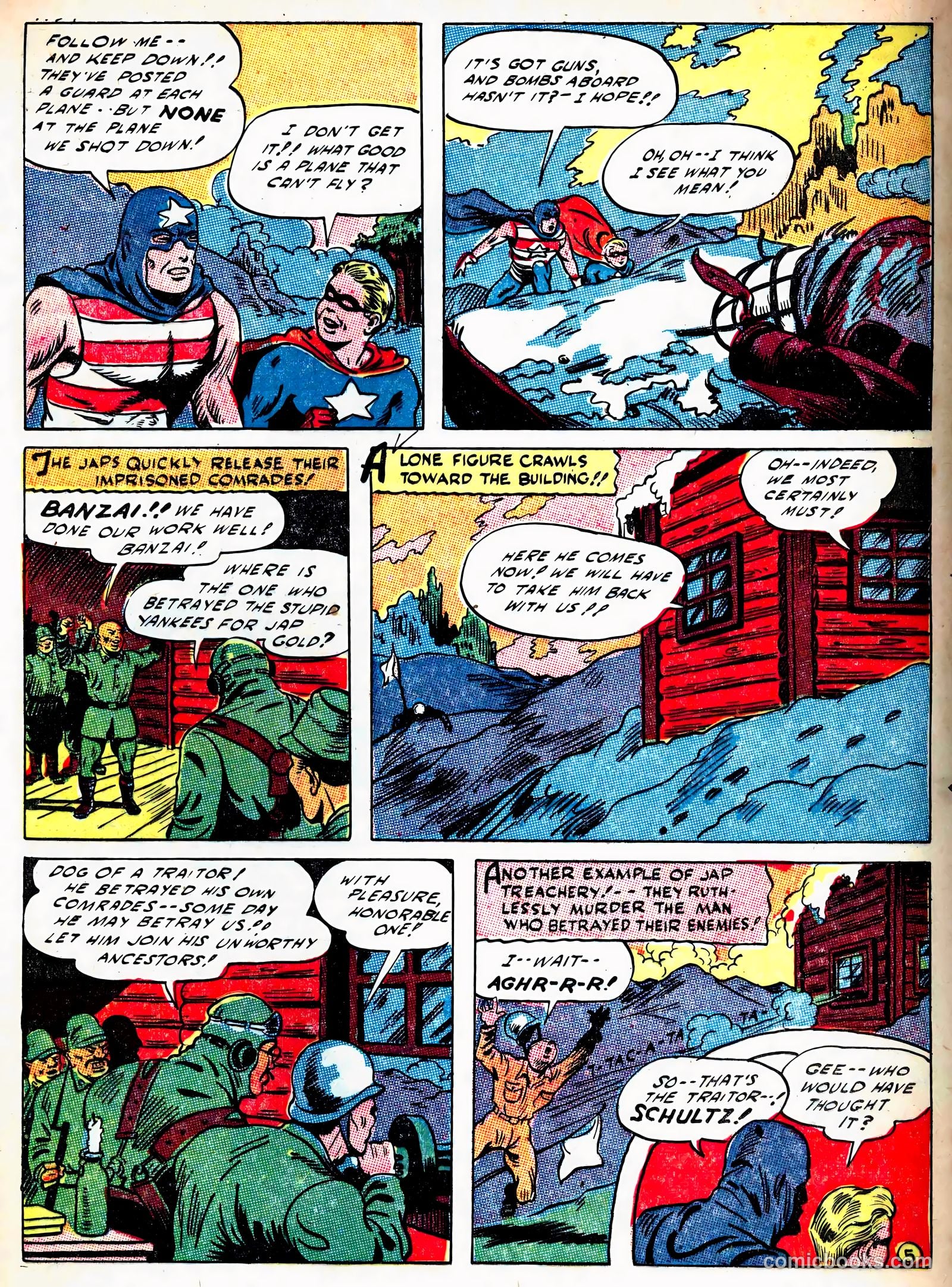 Captain Triumph Comics #14 (1944) — page 36 of 60