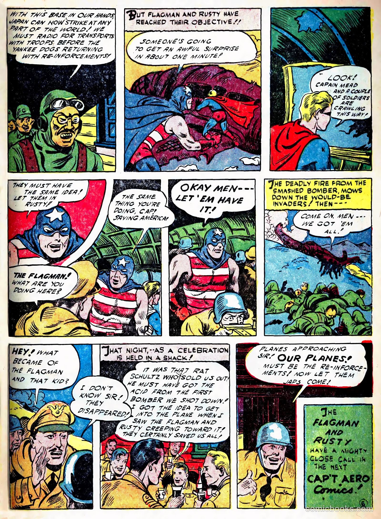 Captain Triumph Comics #14 (1944) — page 37 of 60