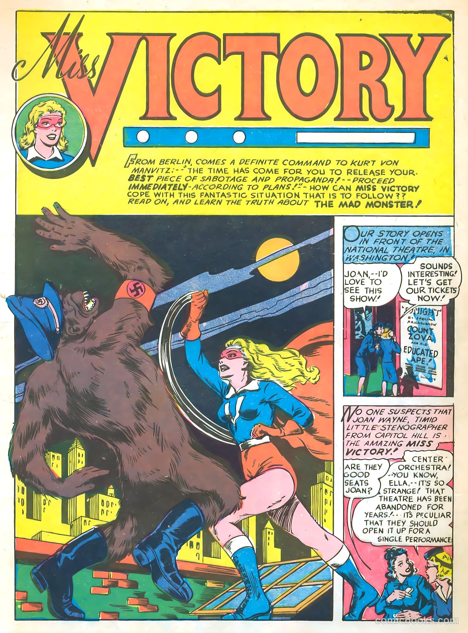 Captain Triumph Comics #15 (1949) — page 11 of 52
