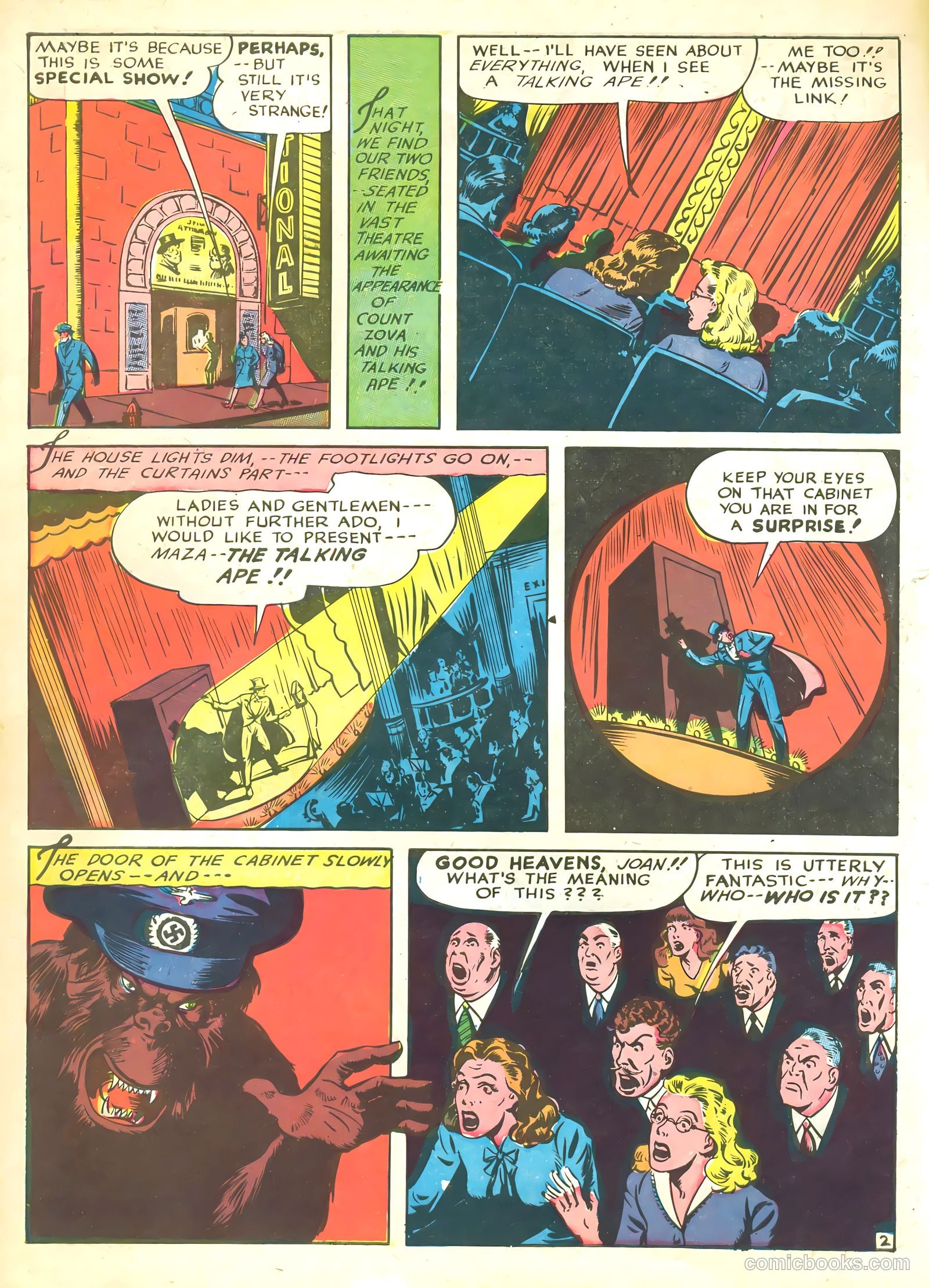 Captain Triumph Comics #15 (1949) — page 12 of 52