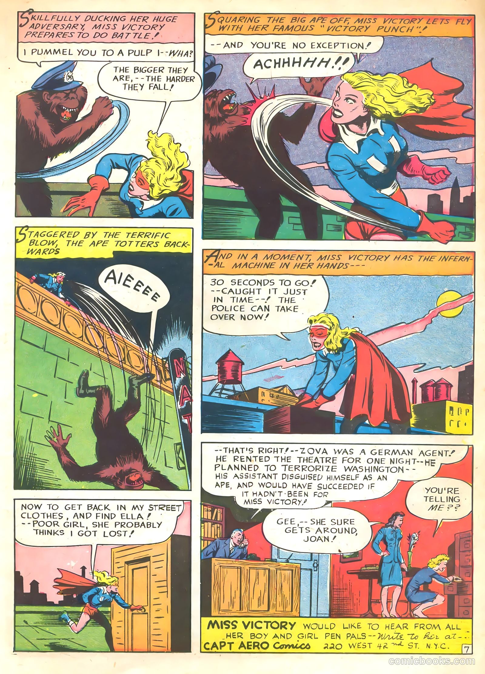 Captain Triumph Comics #15 (1949) — page 17 of 52