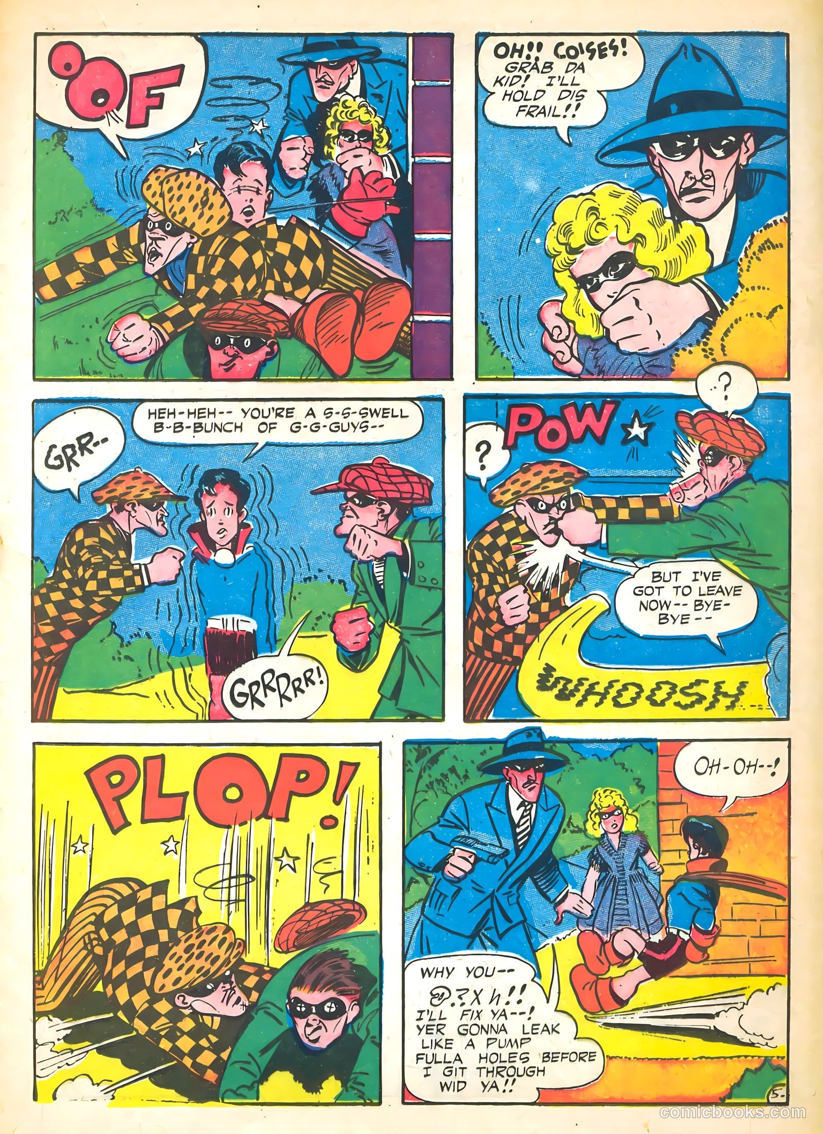 Captain Triumph Comics #15 (1949) — page 29 of 52