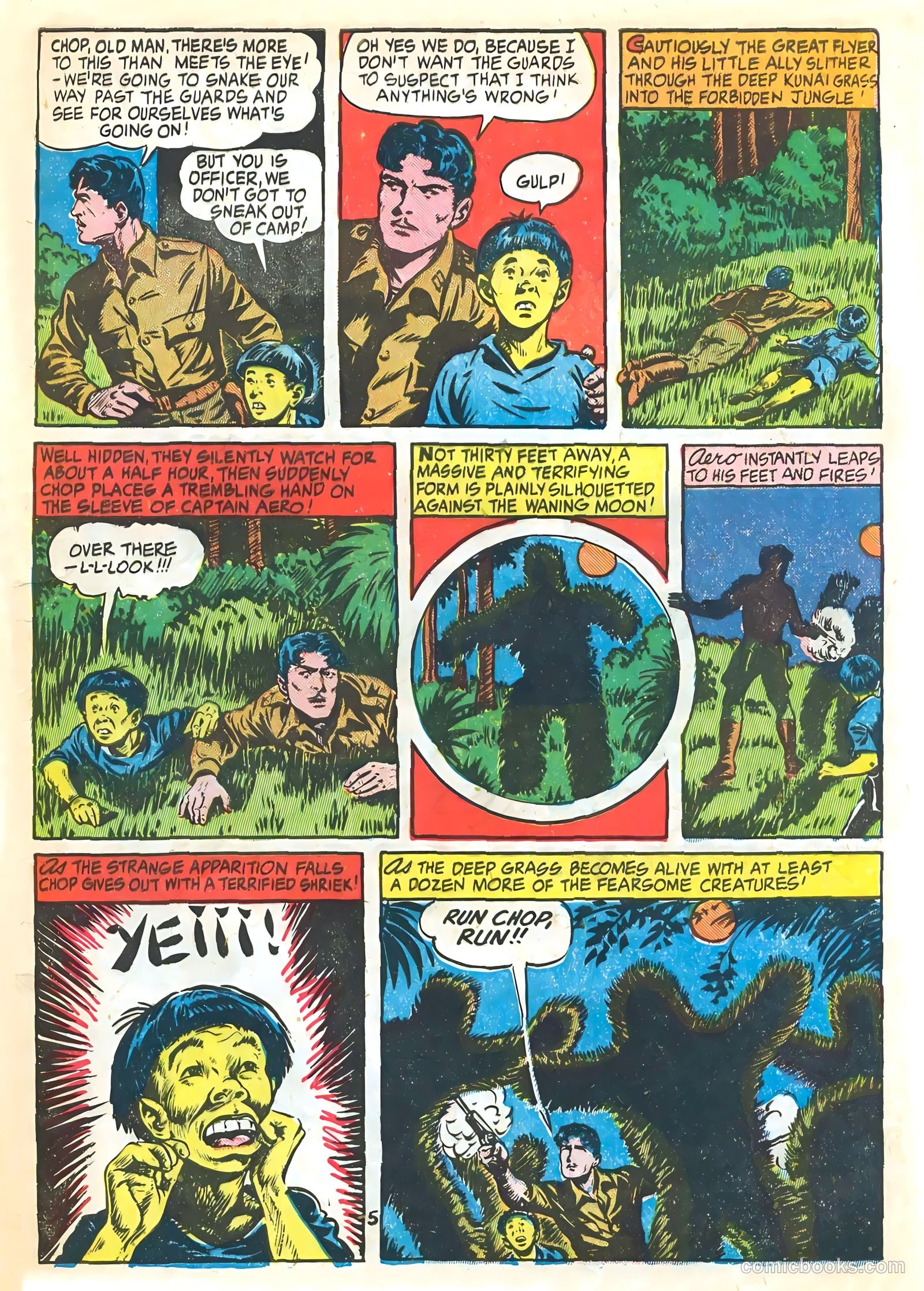 Captain Triumph Comics #17 (1949) — page 7 of 52