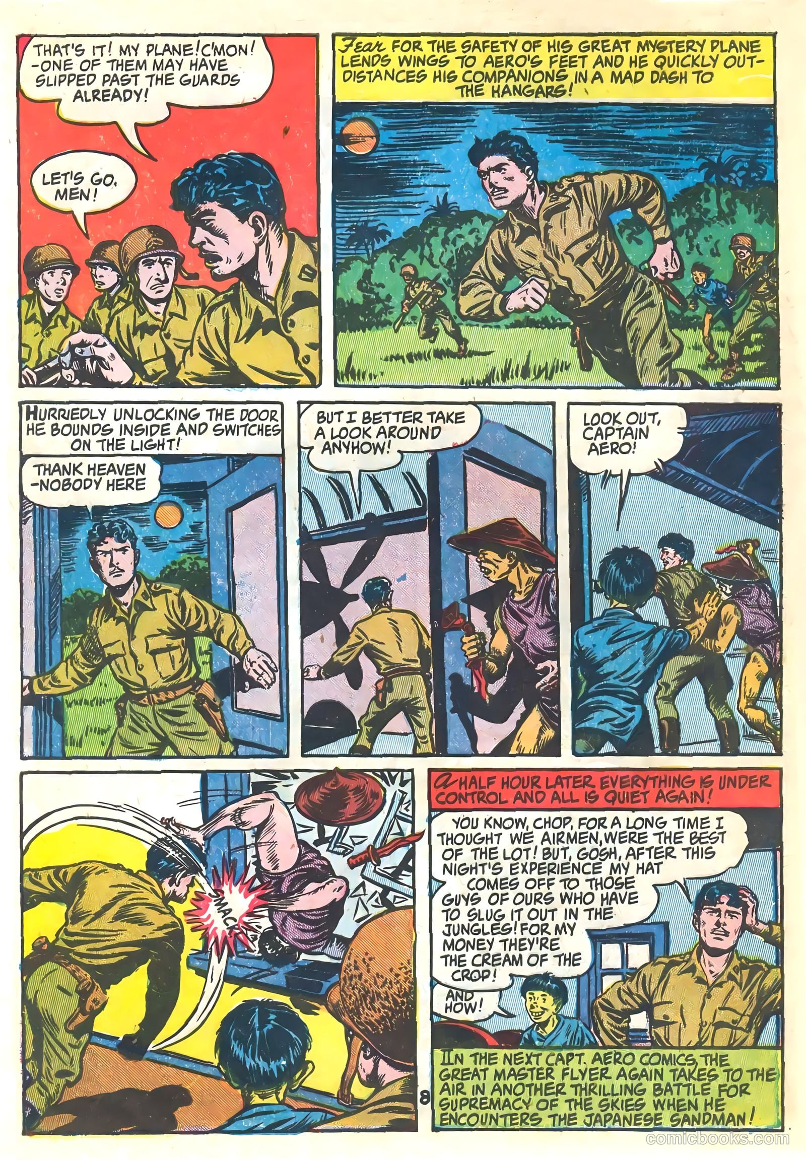 Captain Triumph Comics #17 (1949) — page 10 of 52