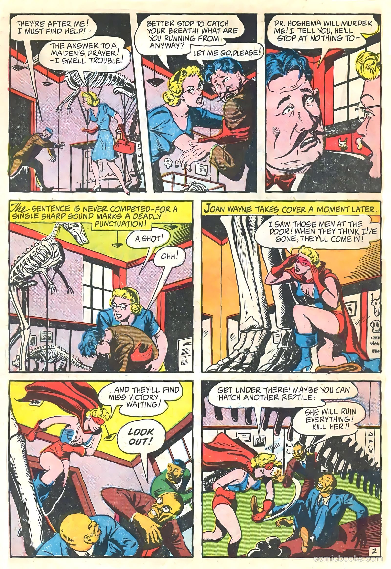 Captain Triumph Comics #17 (1949) — page 12 of 52