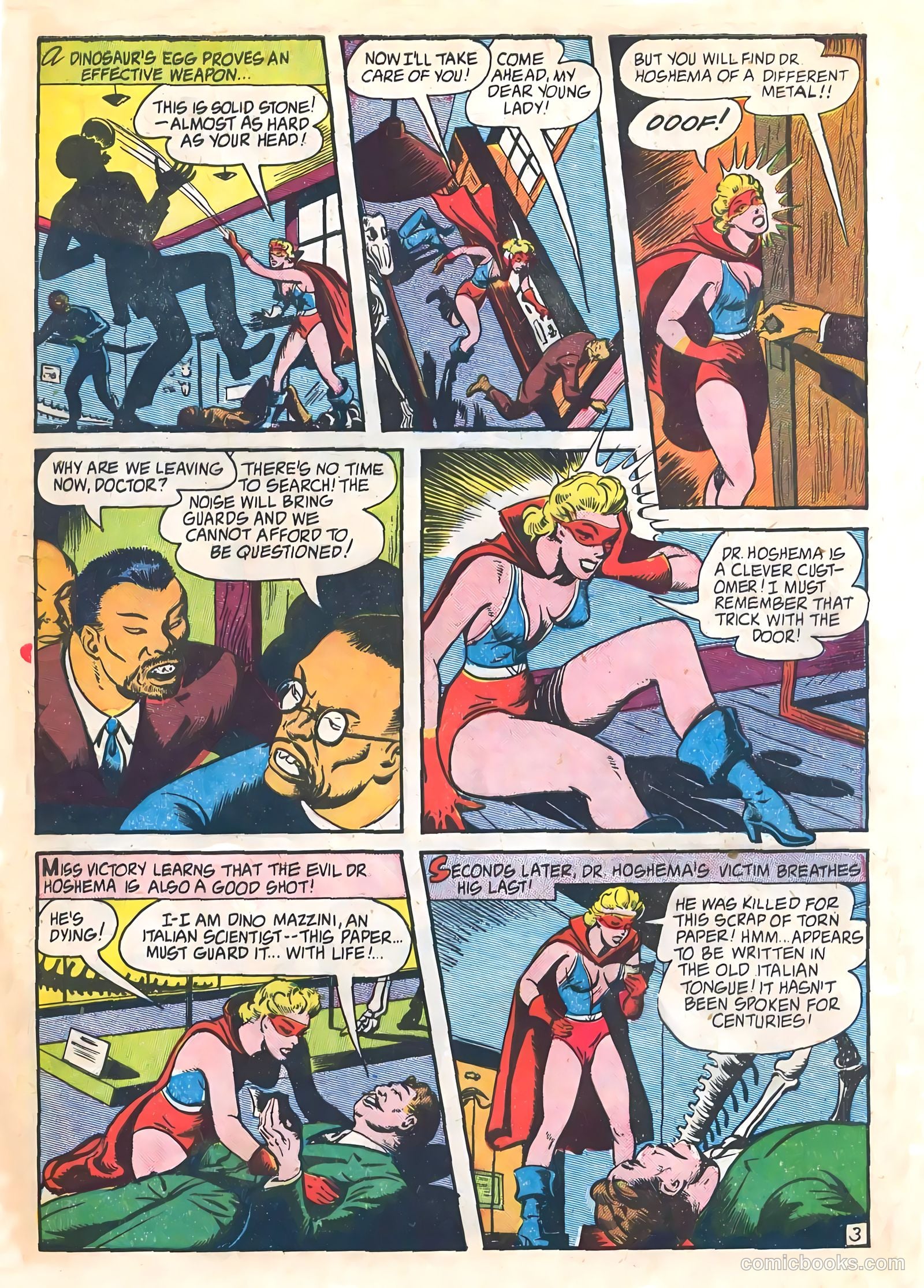 Captain Triumph Comics #17 (1949) — page 13 of 52