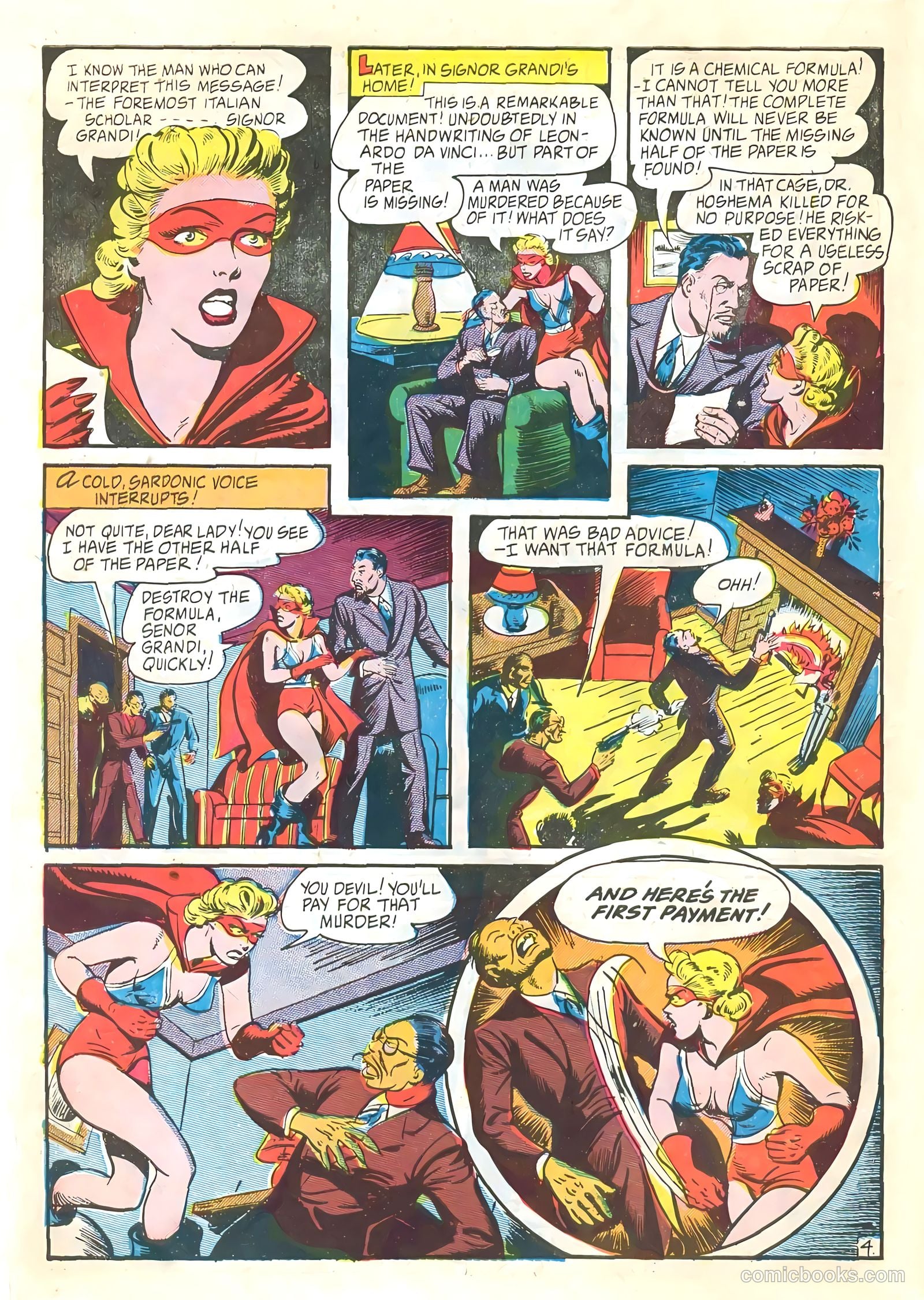Captain Triumph Comics #17 (1949) — page 14 of 52