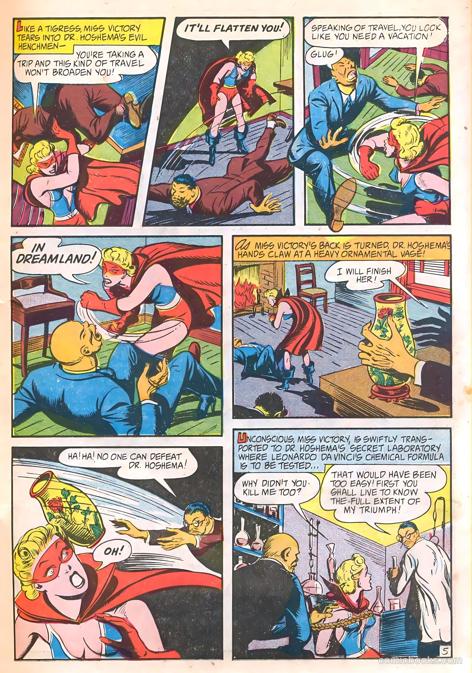 Captain Triumph Comics #17 (1949) — page 15 of 52