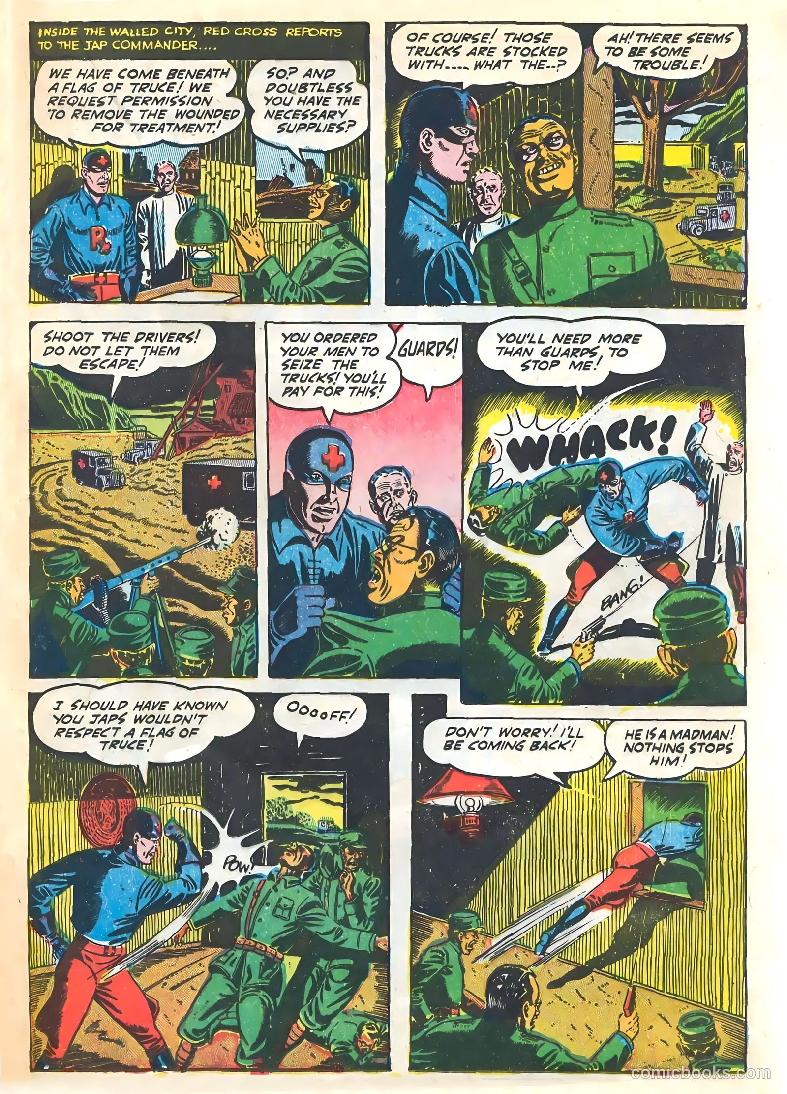 Captain Triumph Comics #17 (1949) — page 19 of 52