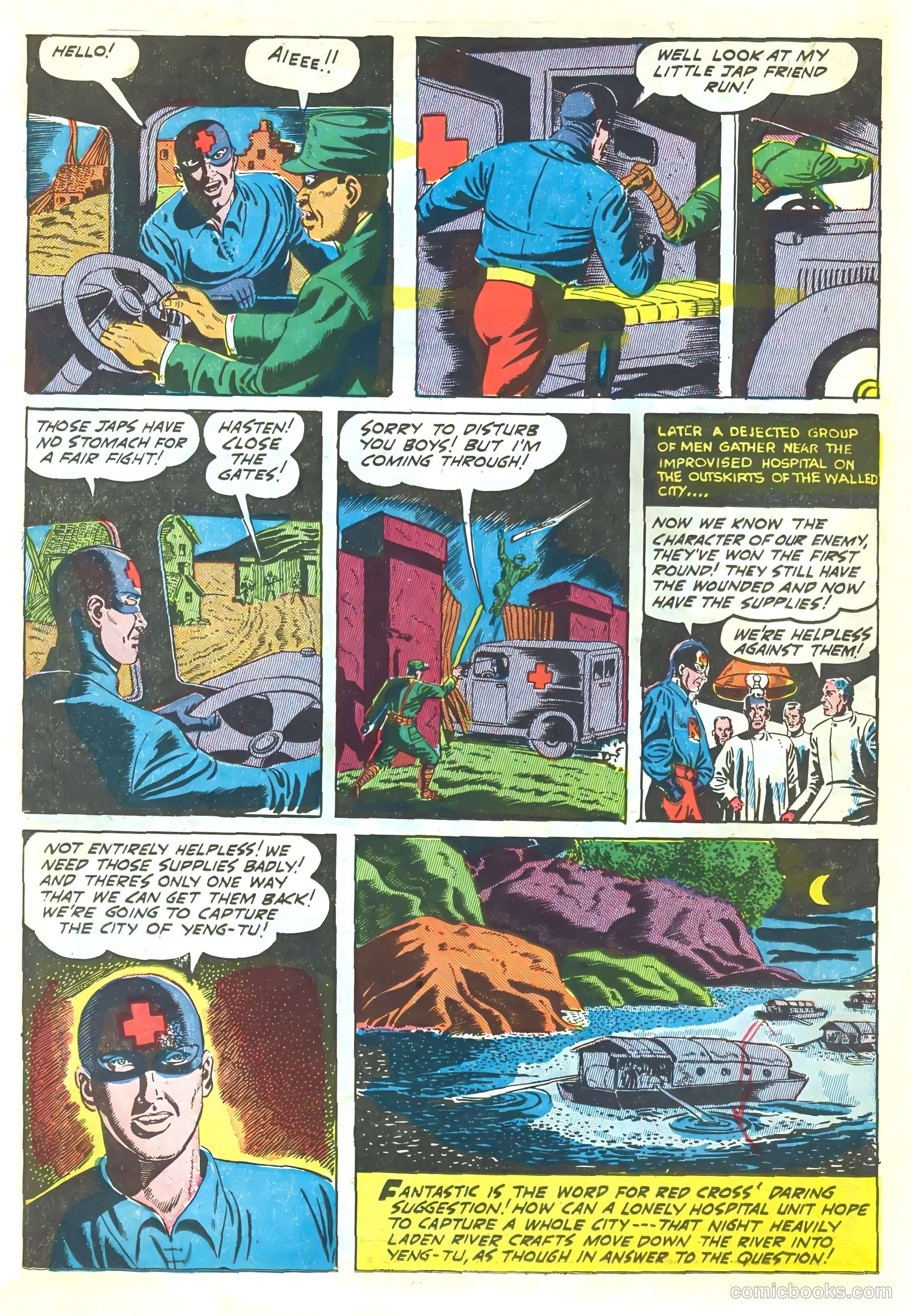 Captain Triumph Comics #17 (1949) — page 20 of 52