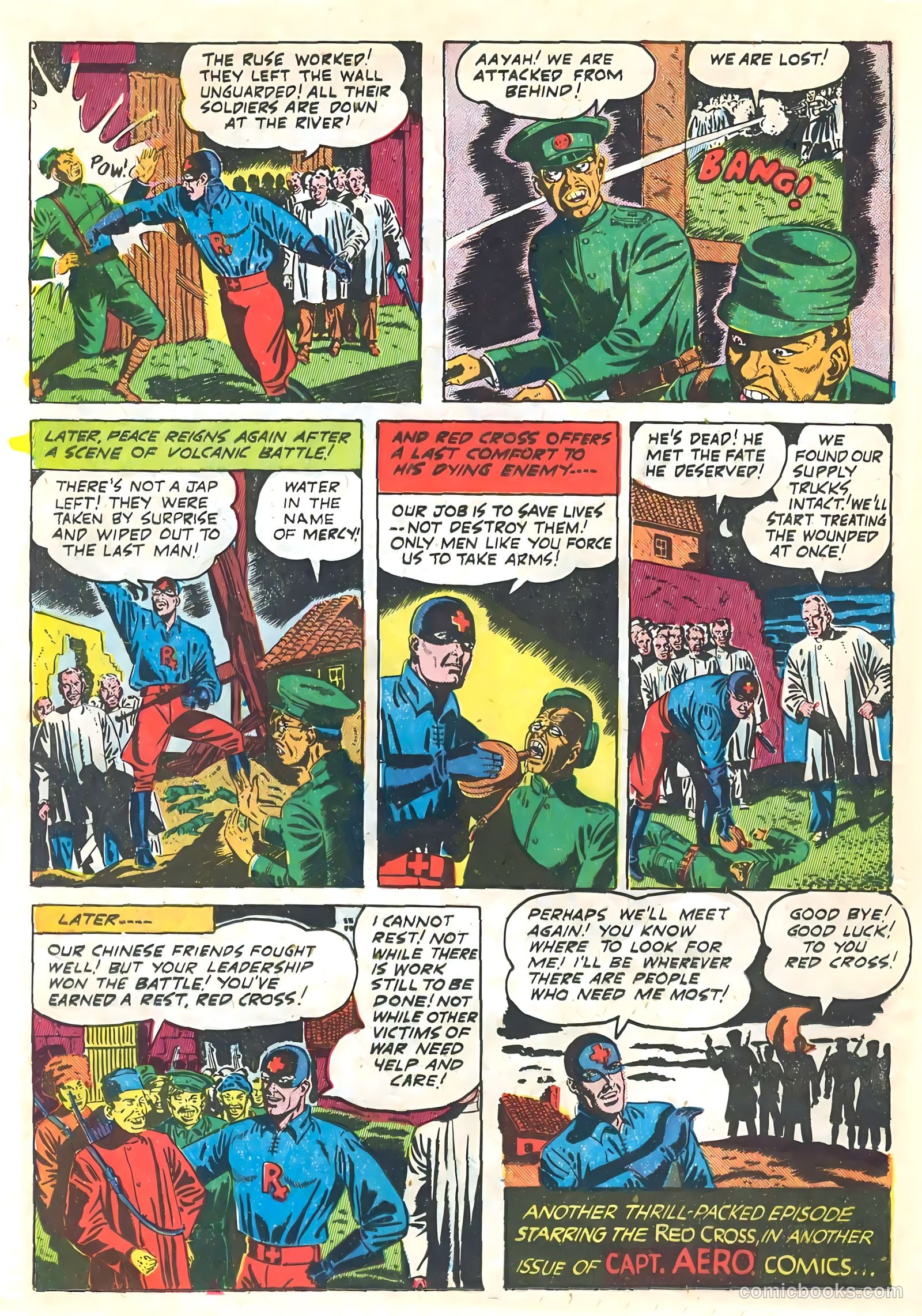 Captain Triumph Comics #17 (1949) — page 22 of 52
