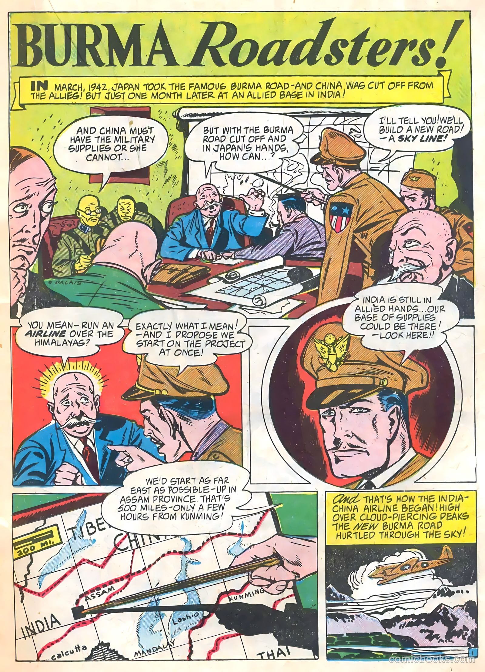 Captain Triumph Comics #17 (1949) — page 23 of 52