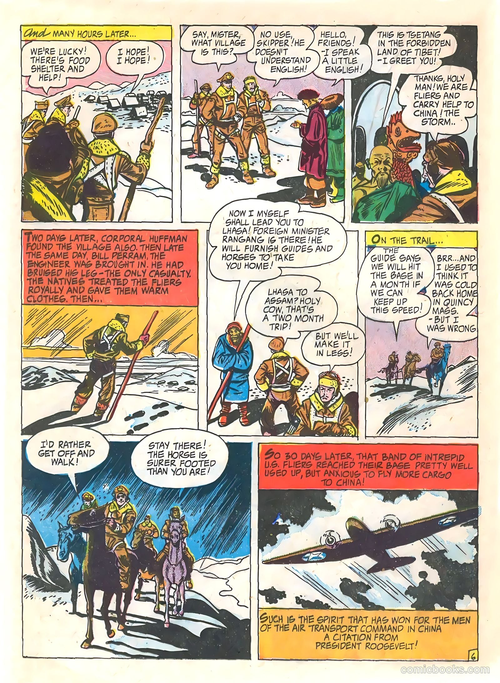 Captain Triumph Comics #17 (1949) — page 28 of 52