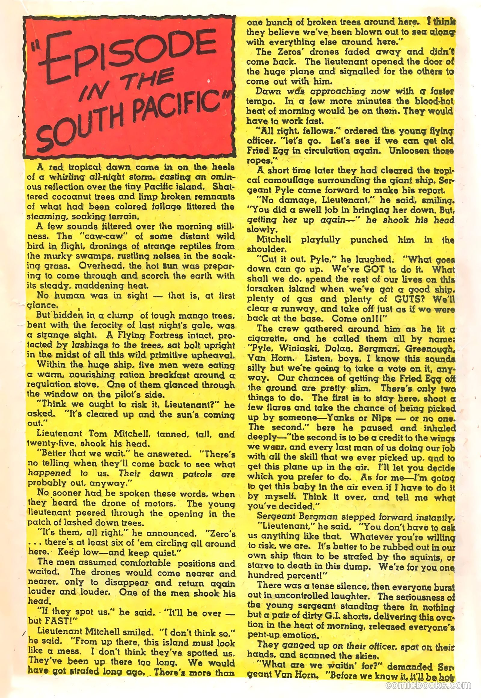 Captain Triumph Comics #17 (1949) — page 29 of 52