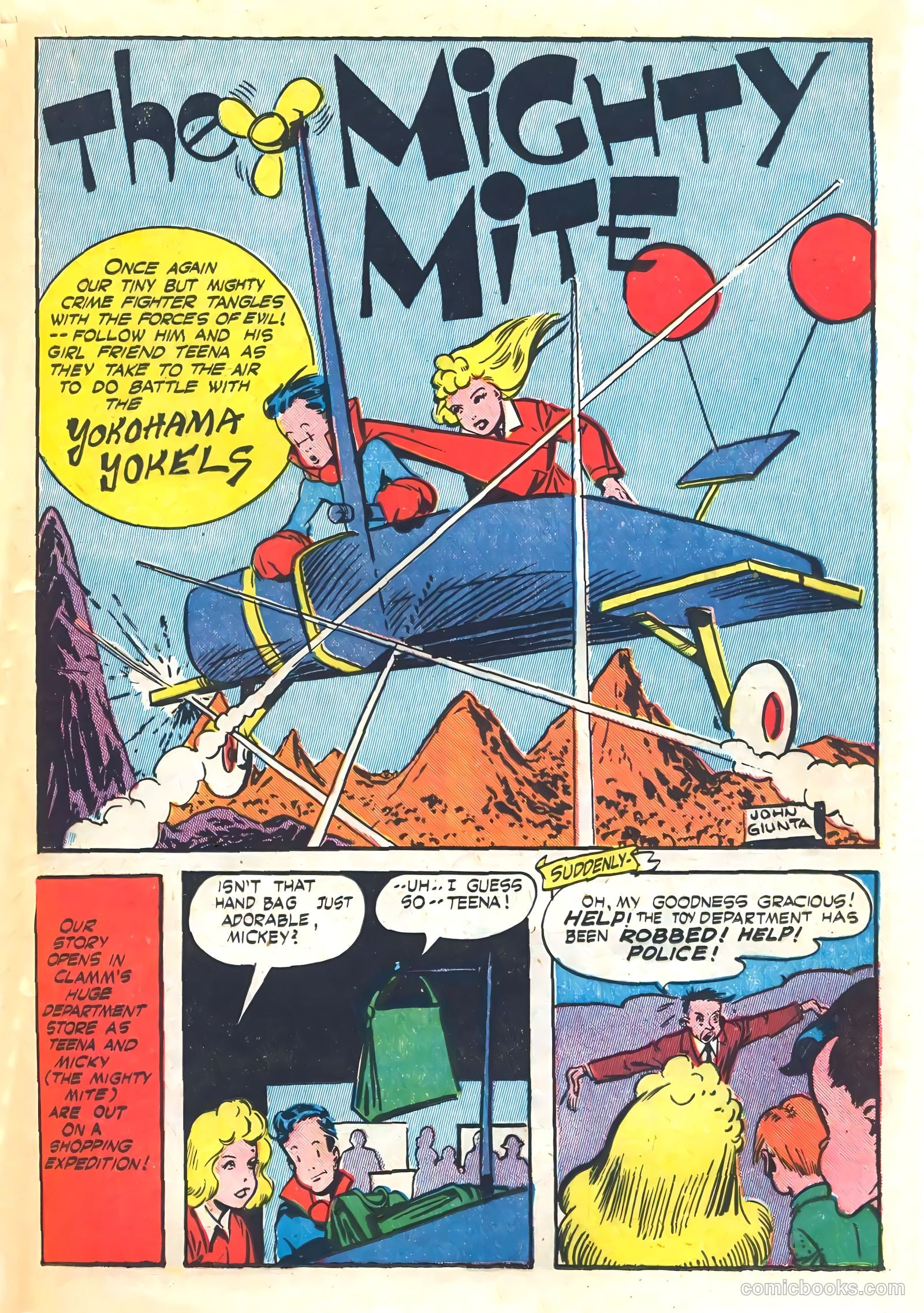 Captain Triumph Comics #17 (1949) — page 31 of 52