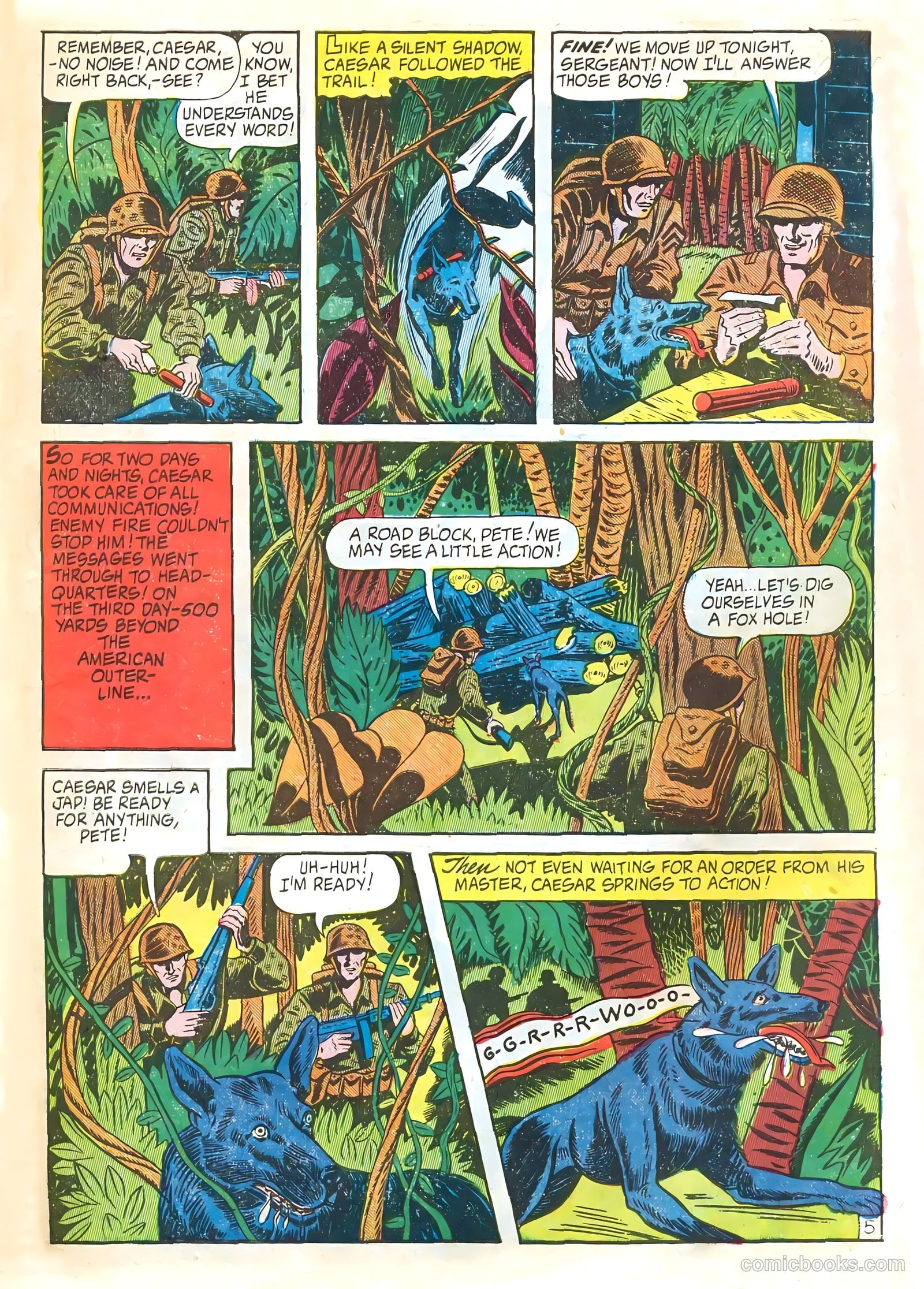 Captain Triumph Comics #17 (1949) — page 41 of 52