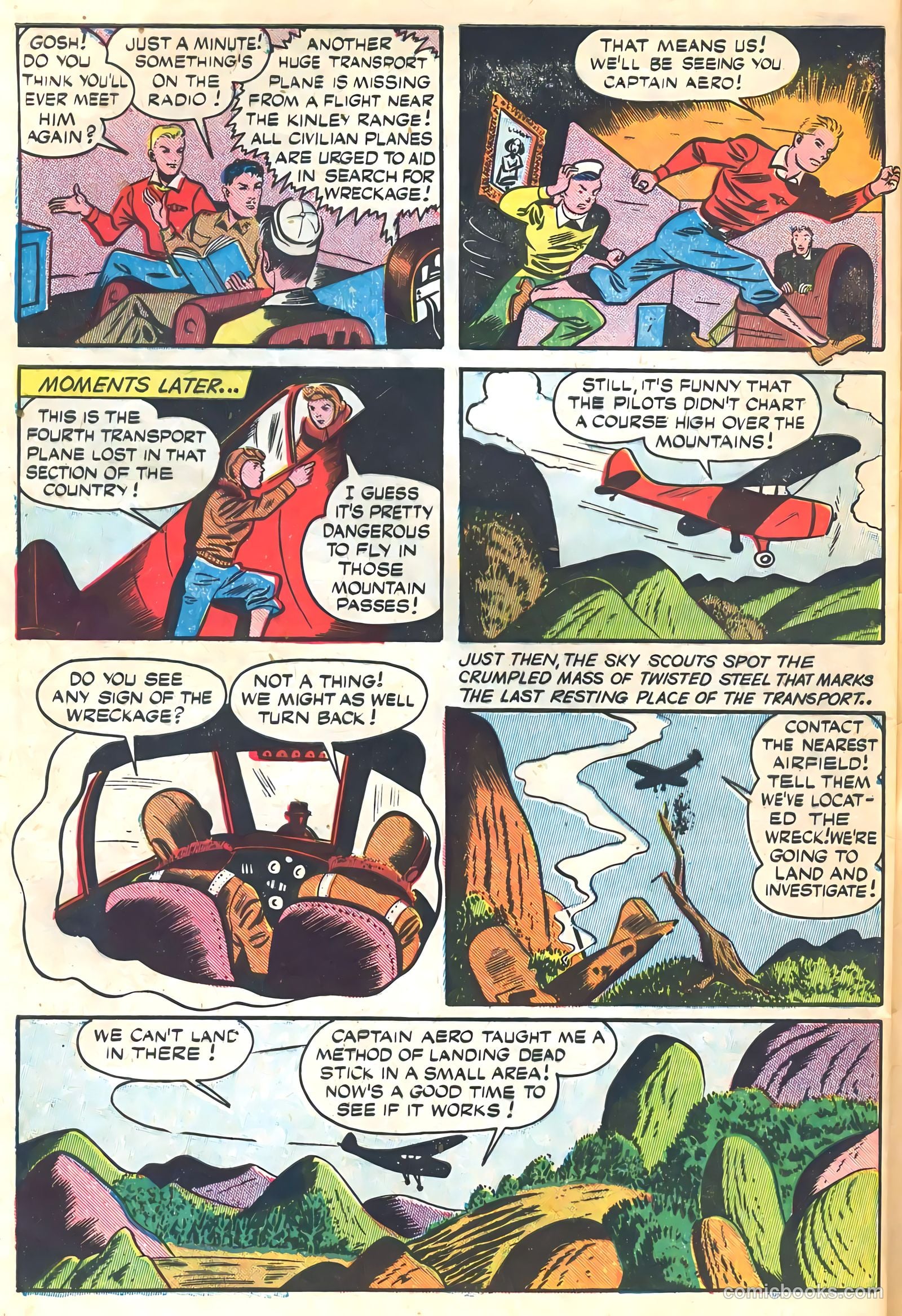 Captain Triumph Comics #17 (1949) — page 46 of 52