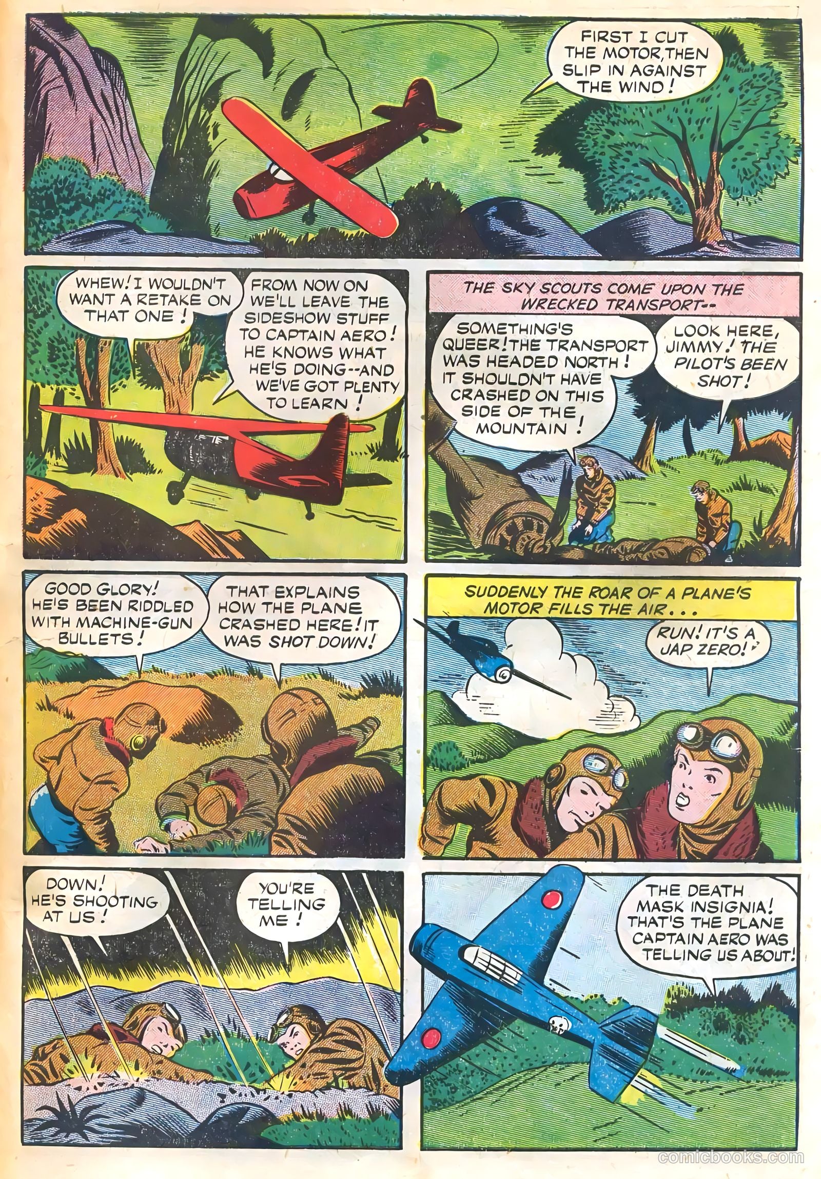 Captain Triumph Comics #17 (1949) — page 47 of 52