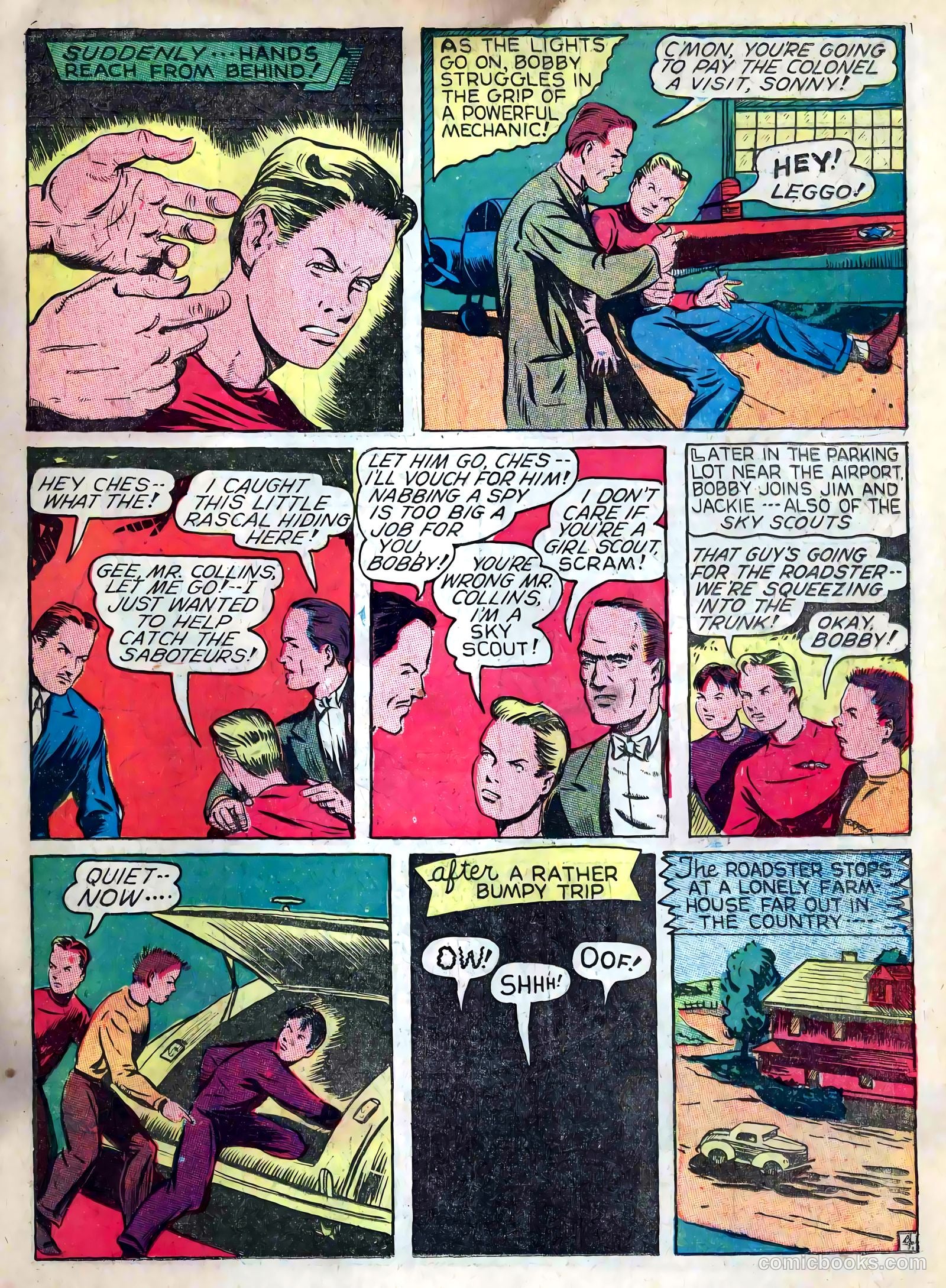 Captain Triumph Comics #2 (1942) — page 35 of 68