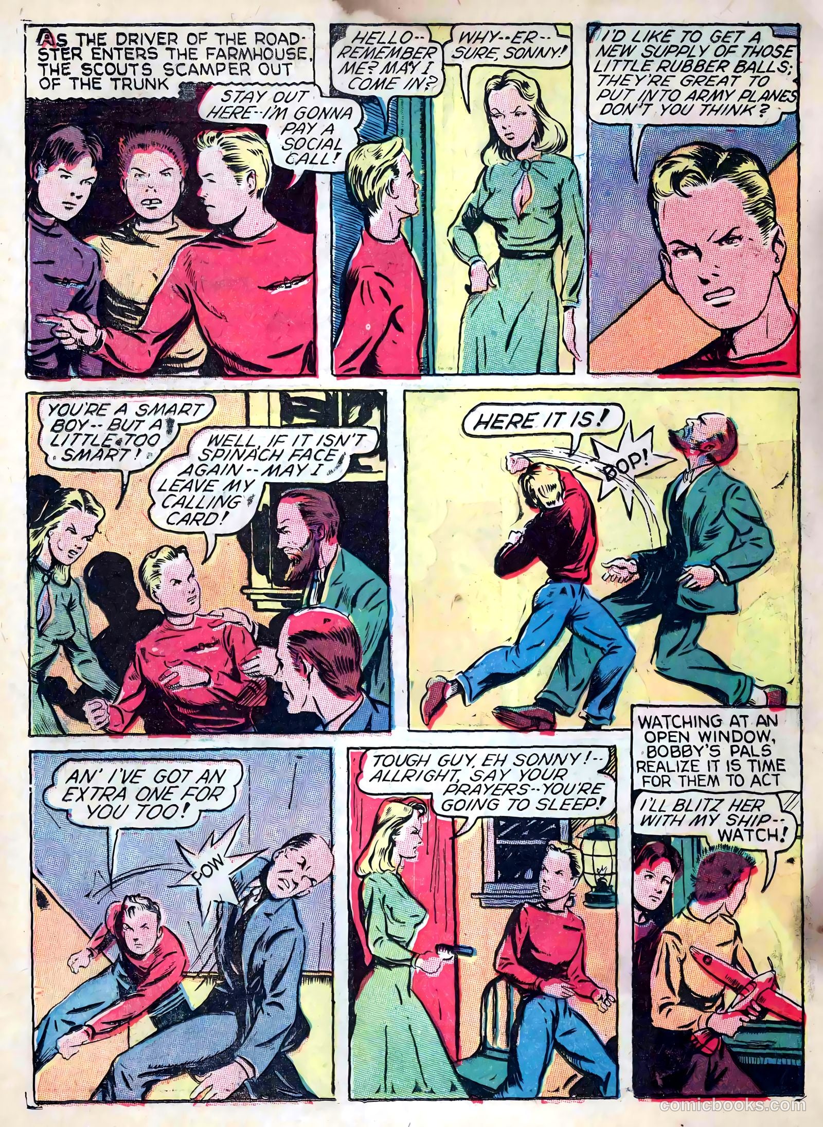 Captain Triumph Comics #2 (1942) — page 36 of 68