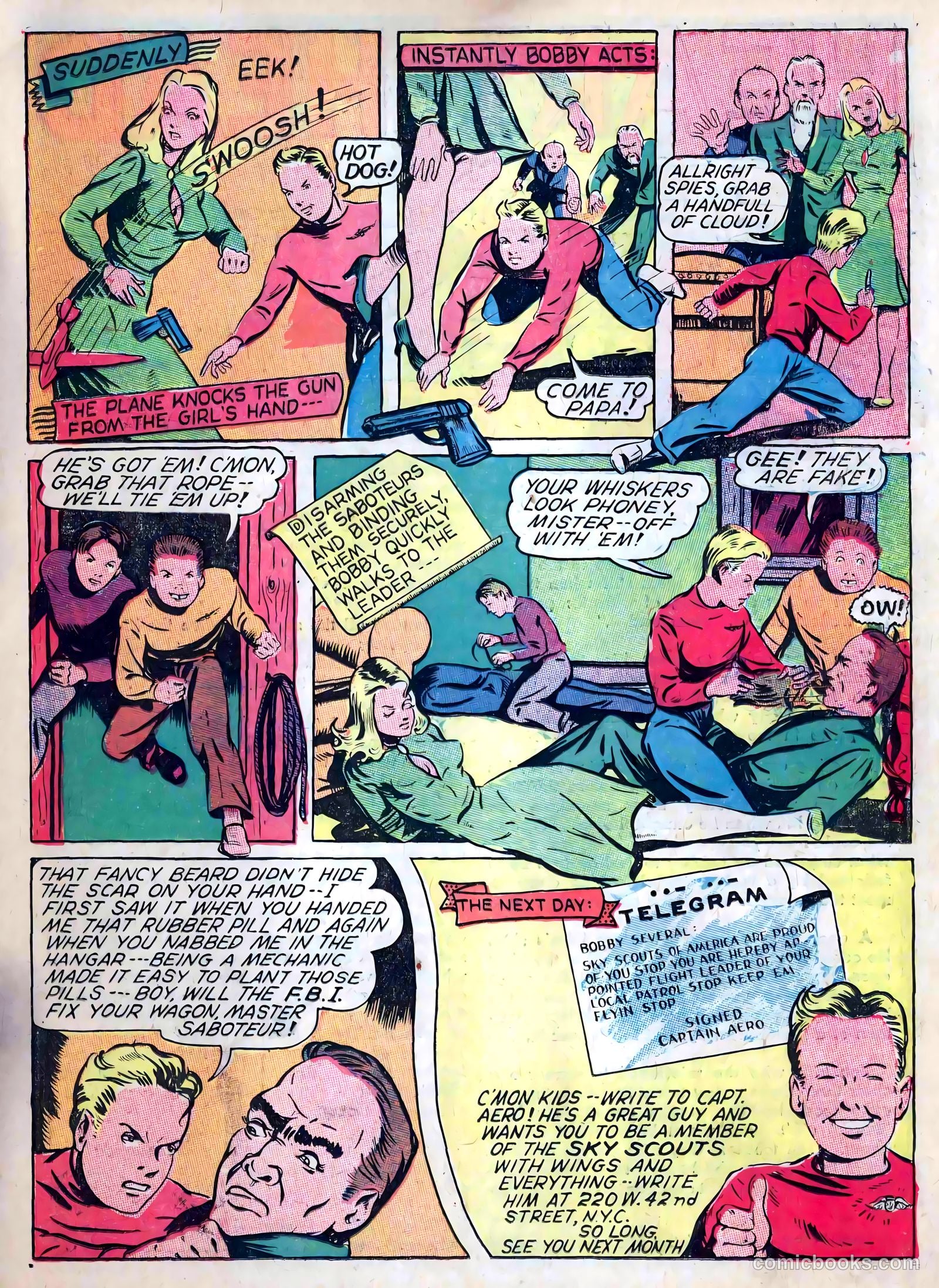 Captain Triumph Comics #2 (1942) — page 37 of 68