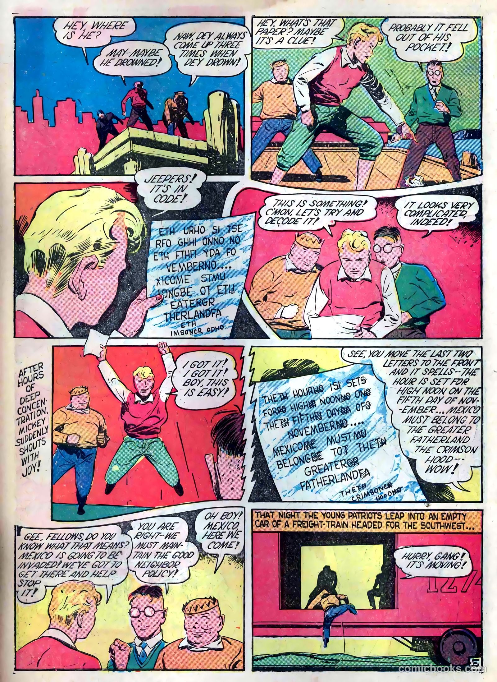 Captain Triumph Comics #2 (1942) — page 51 of 68