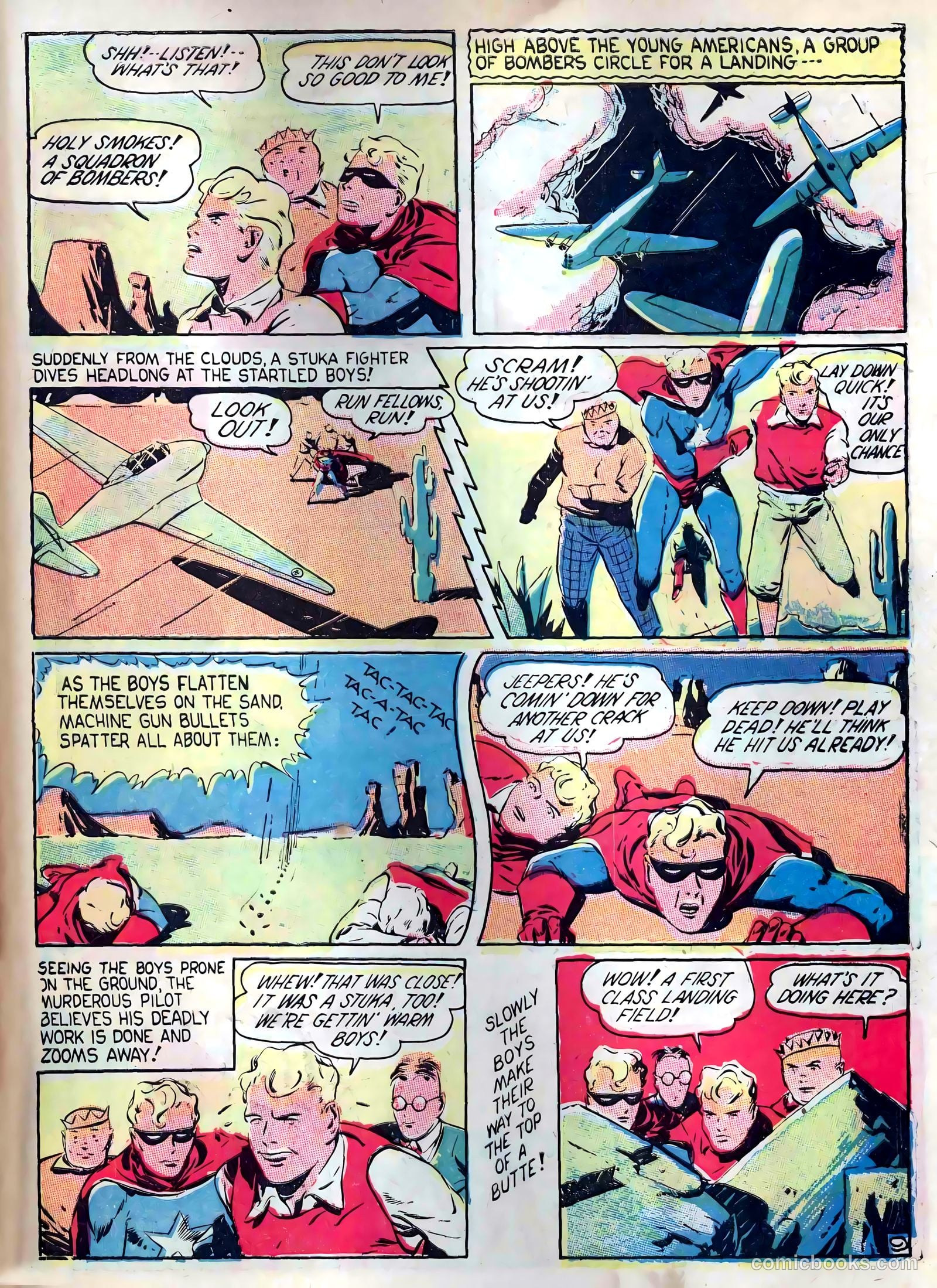 Captain Triumph Comics #2 (1942) — page 55 of 68