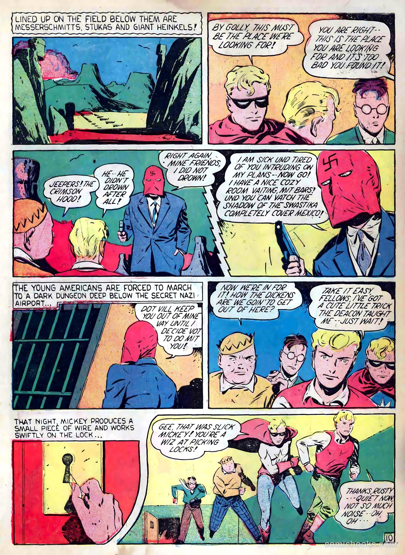 Captain Triumph Comics #2 (1942) — page 56 of 68
