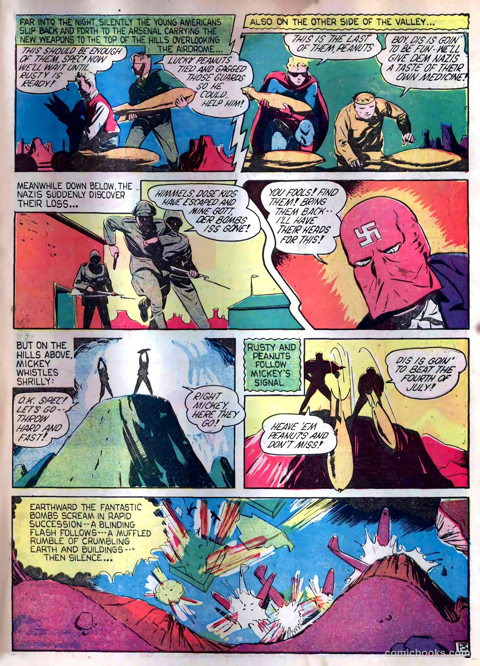 Captain Triumph Comics #2 (1942) — page 59 of 68